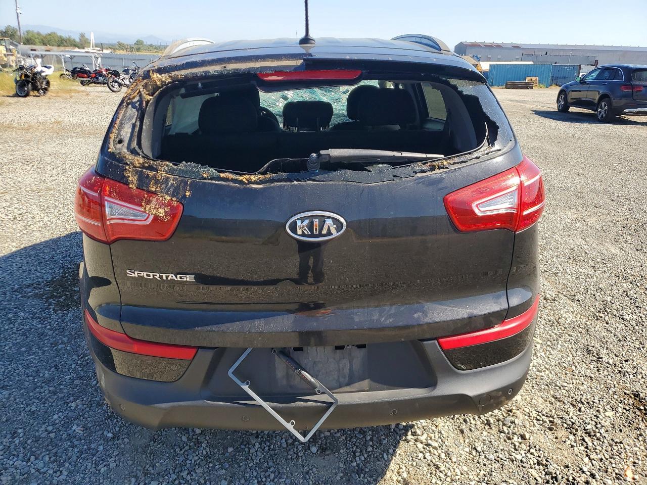2011 Kia Sportage Lx Black vin: KNDPBCA28B7099719