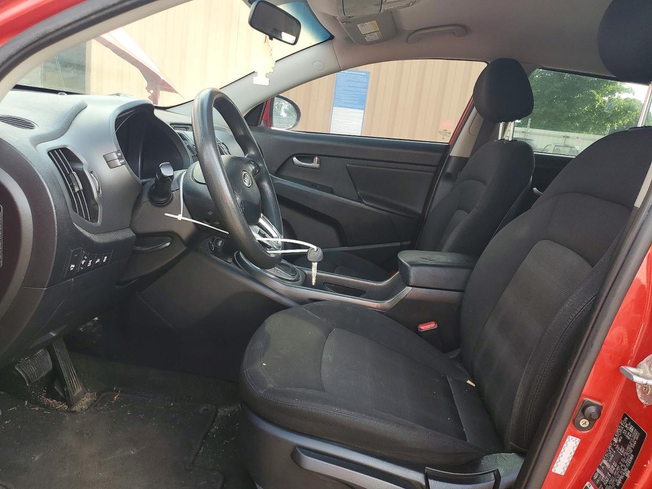 2012 Kia Sportage Lx Red vin: KNDPBCA28C7233369