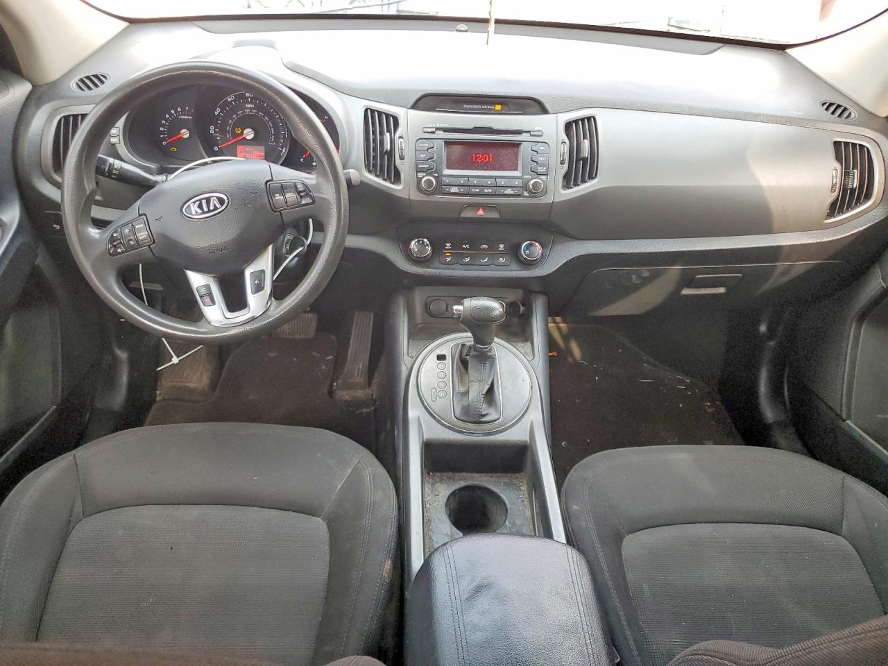 2012 Kia Sportage Lx Red vin: KNDPBCA28C7233369