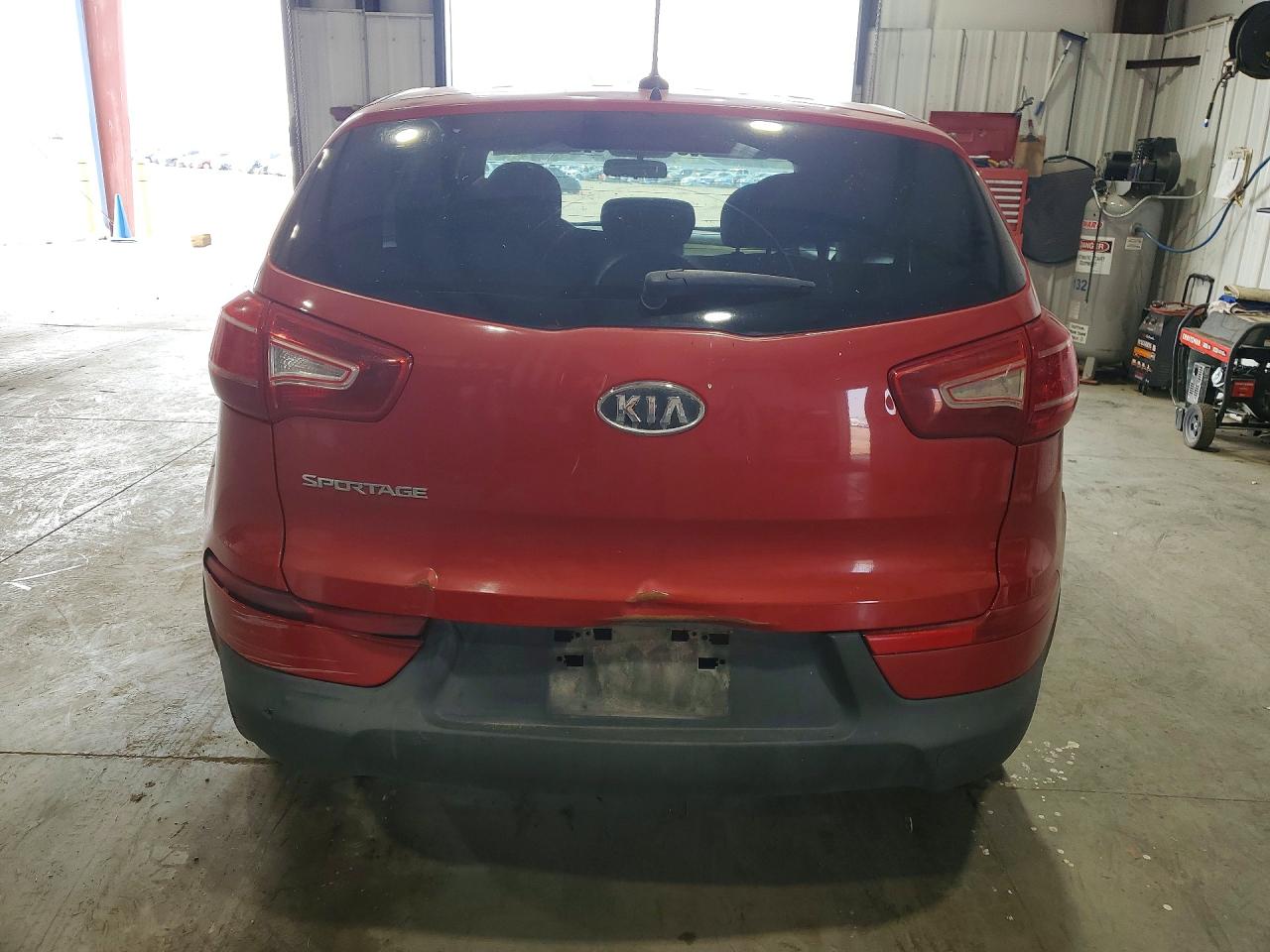 2012 Kia Sportage Lx Red vin: KNDPBCA28C7314758