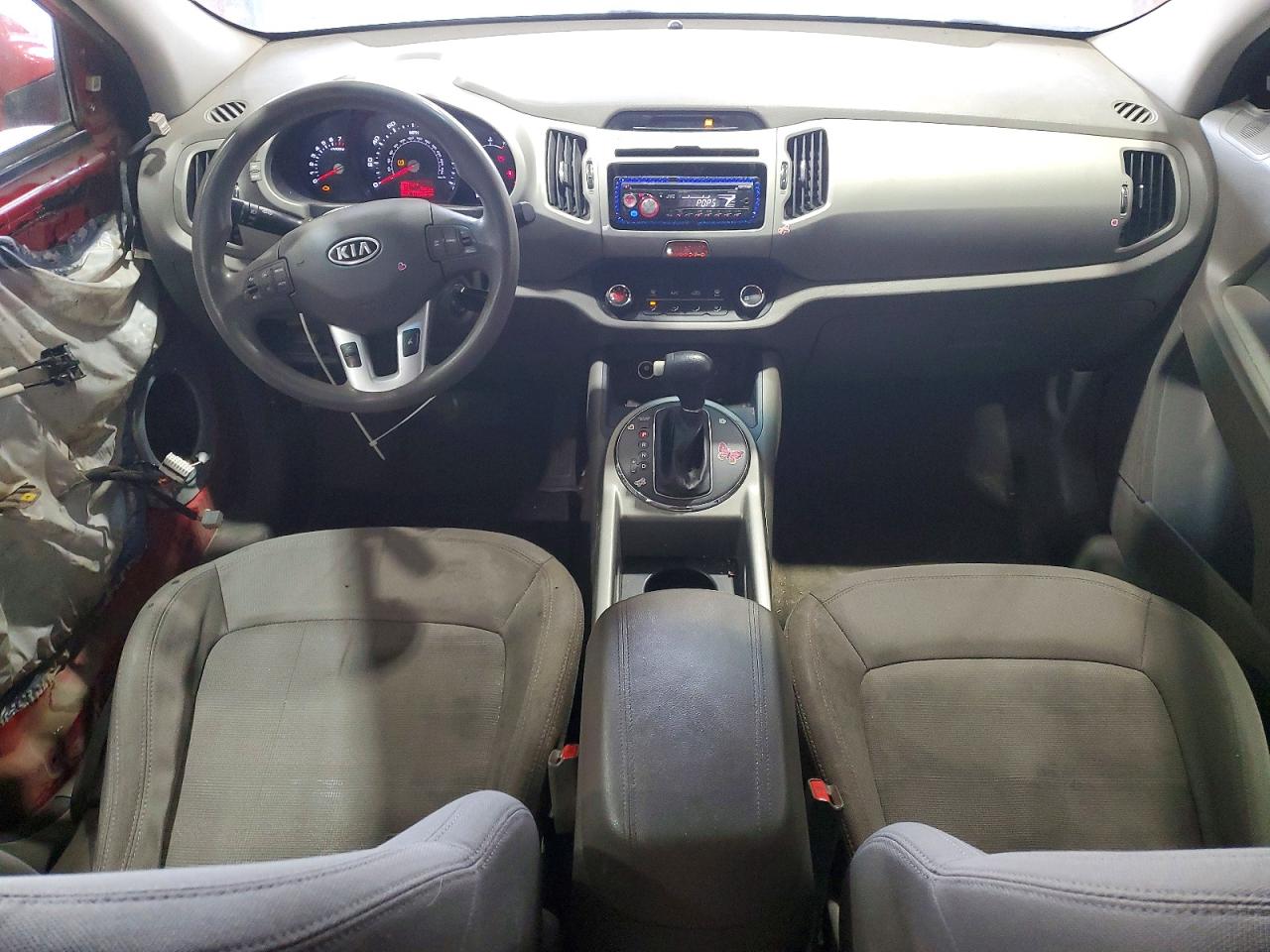 2012 Kia Sportage Lx Red vin: KNDPBCA28C7314758