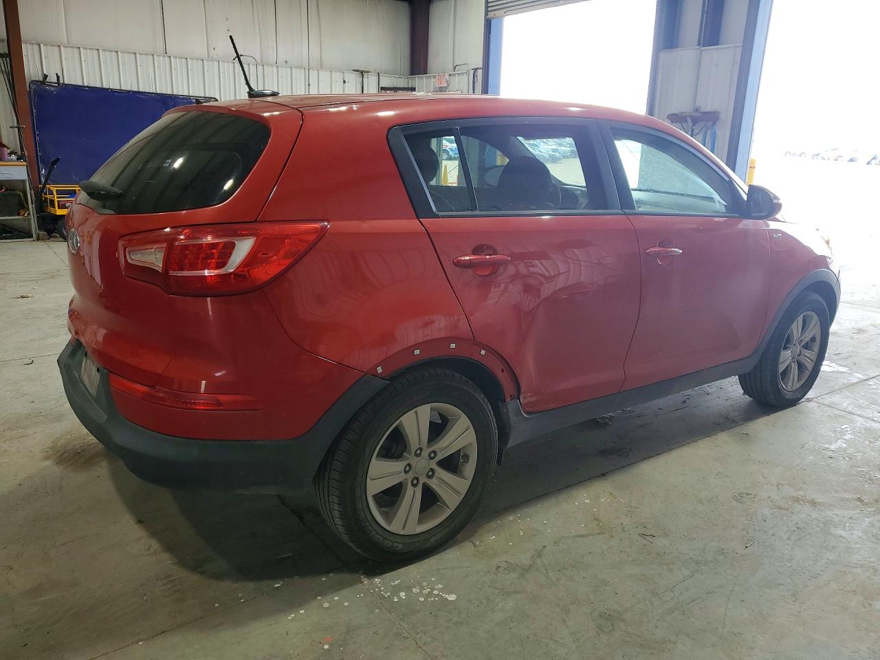 2012 Kia Sportage Lx Red vin: KNDPBCA28C7314758