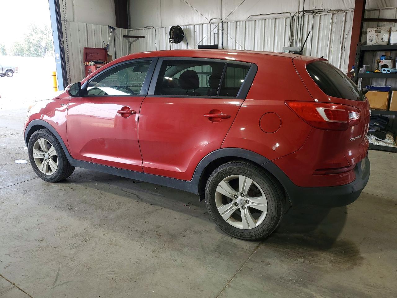 2012 Kia Sportage Lx Red vin: KNDPBCA28C7314758