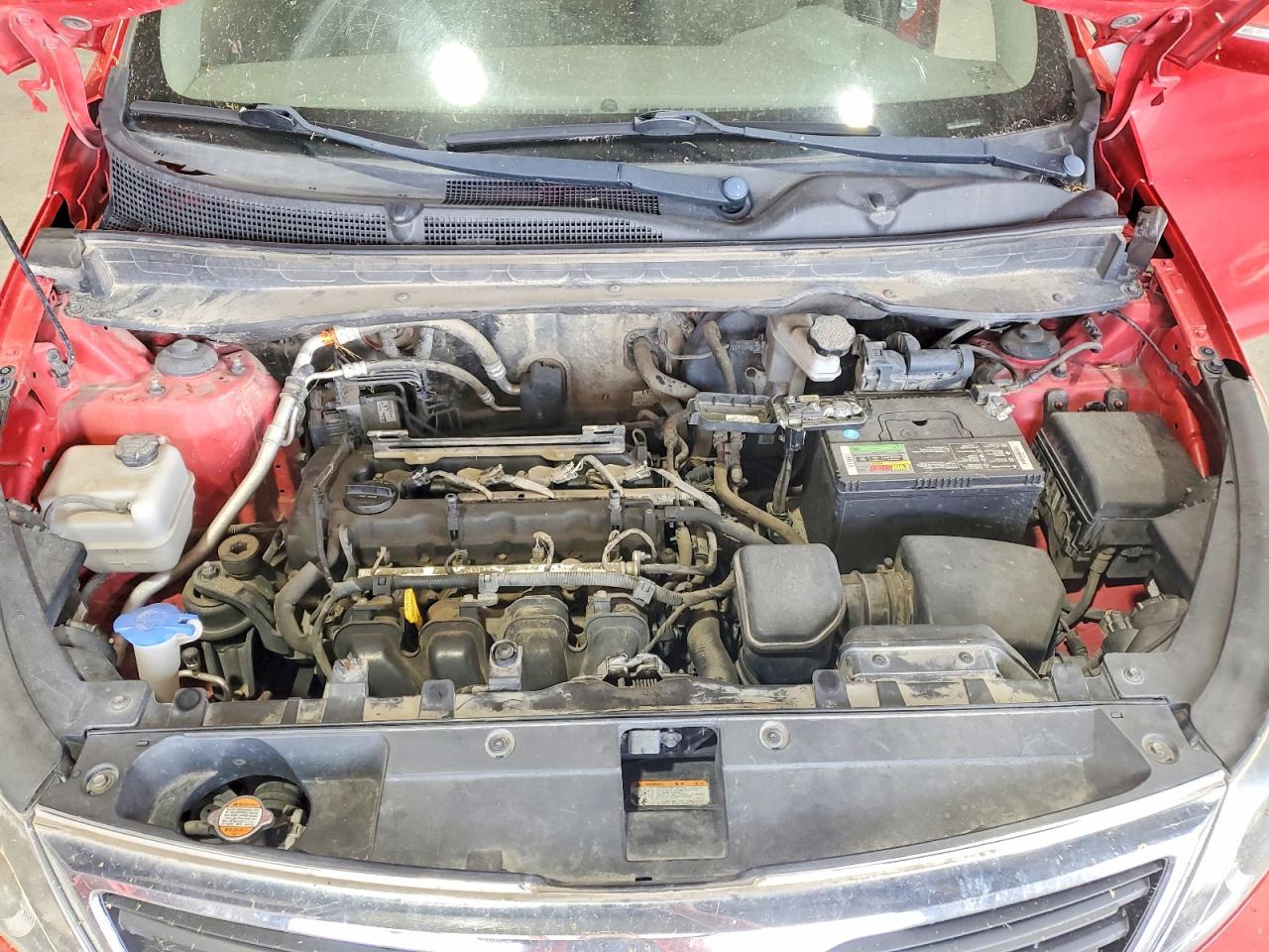 2012 Kia Sportage Lx Red vin: KNDPBCA28C7314758