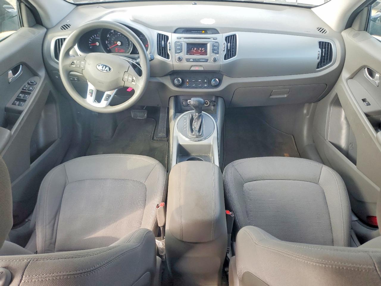 2013 Kia Sportage Lx Black vin: KNDPBCA28D7356090