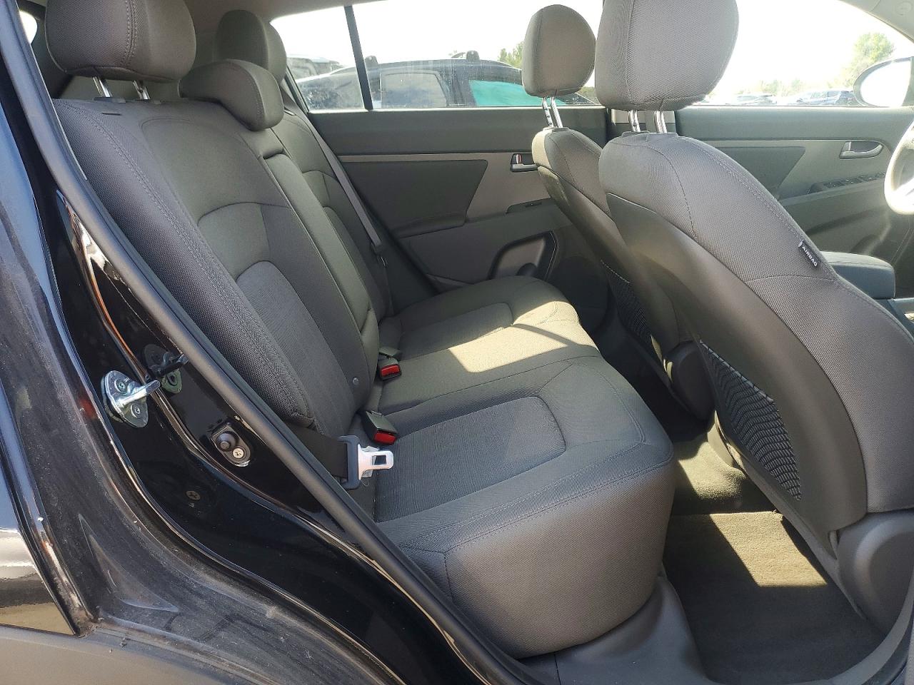 2013 Kia Sportage Lx Black vin: KNDPBCA28D7356090