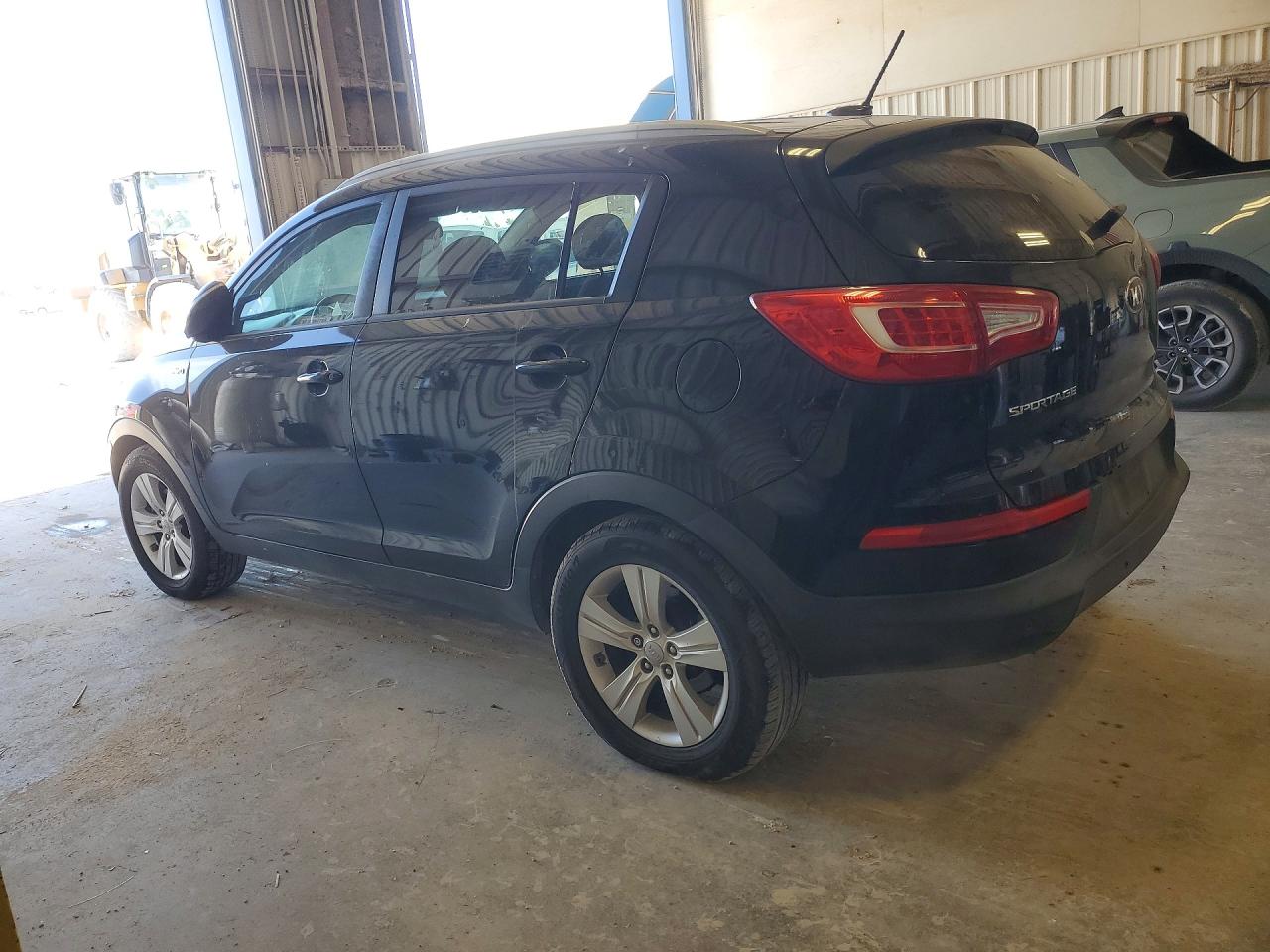 2013 Kia Sportage Lx Black vin: KNDPBCA28D7359491