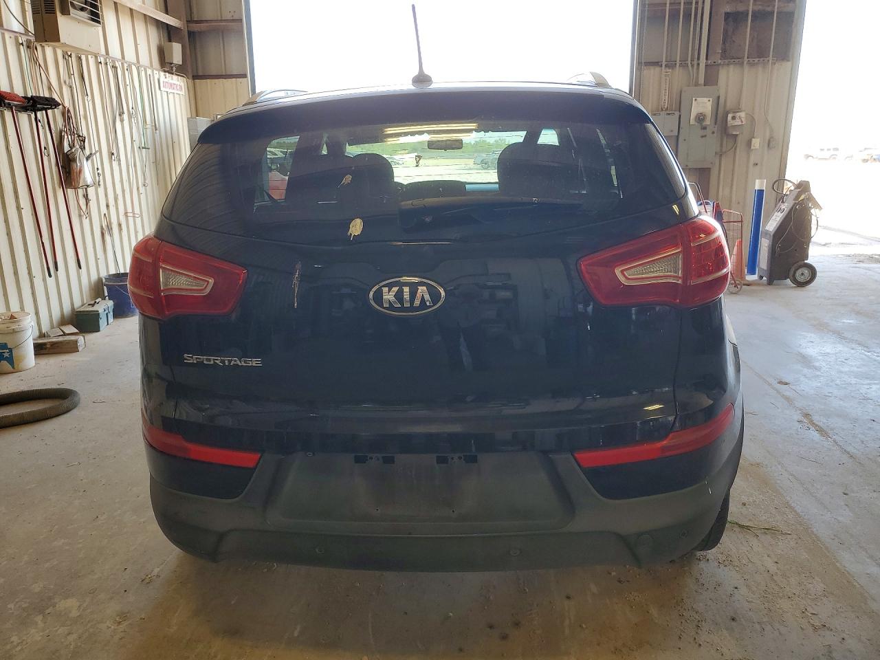 2013 Kia Sportage Lx Black vin: KNDPBCA28D7359491