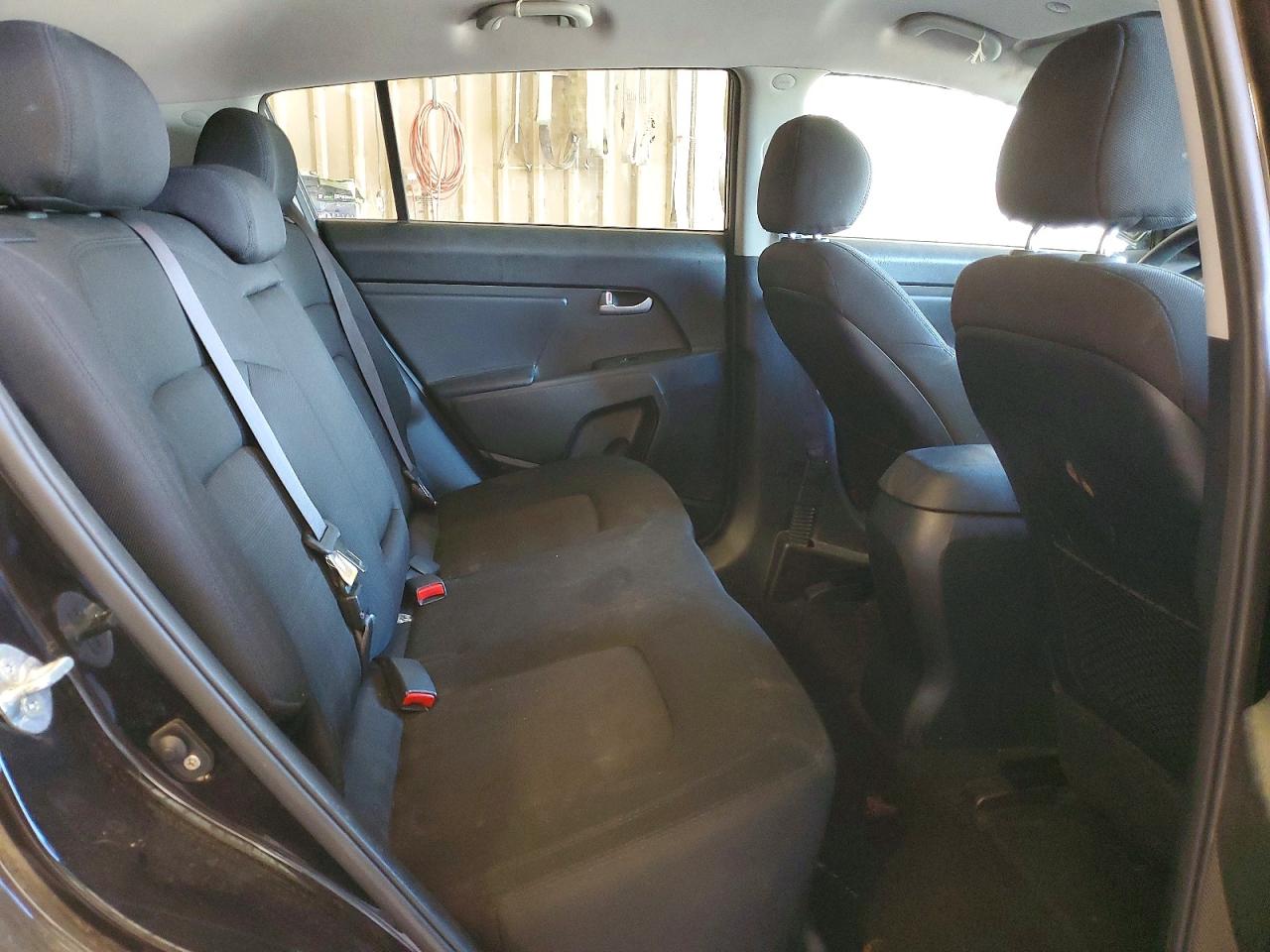 2013 Kia Sportage Lx Black vin: KNDPBCA28D7359491