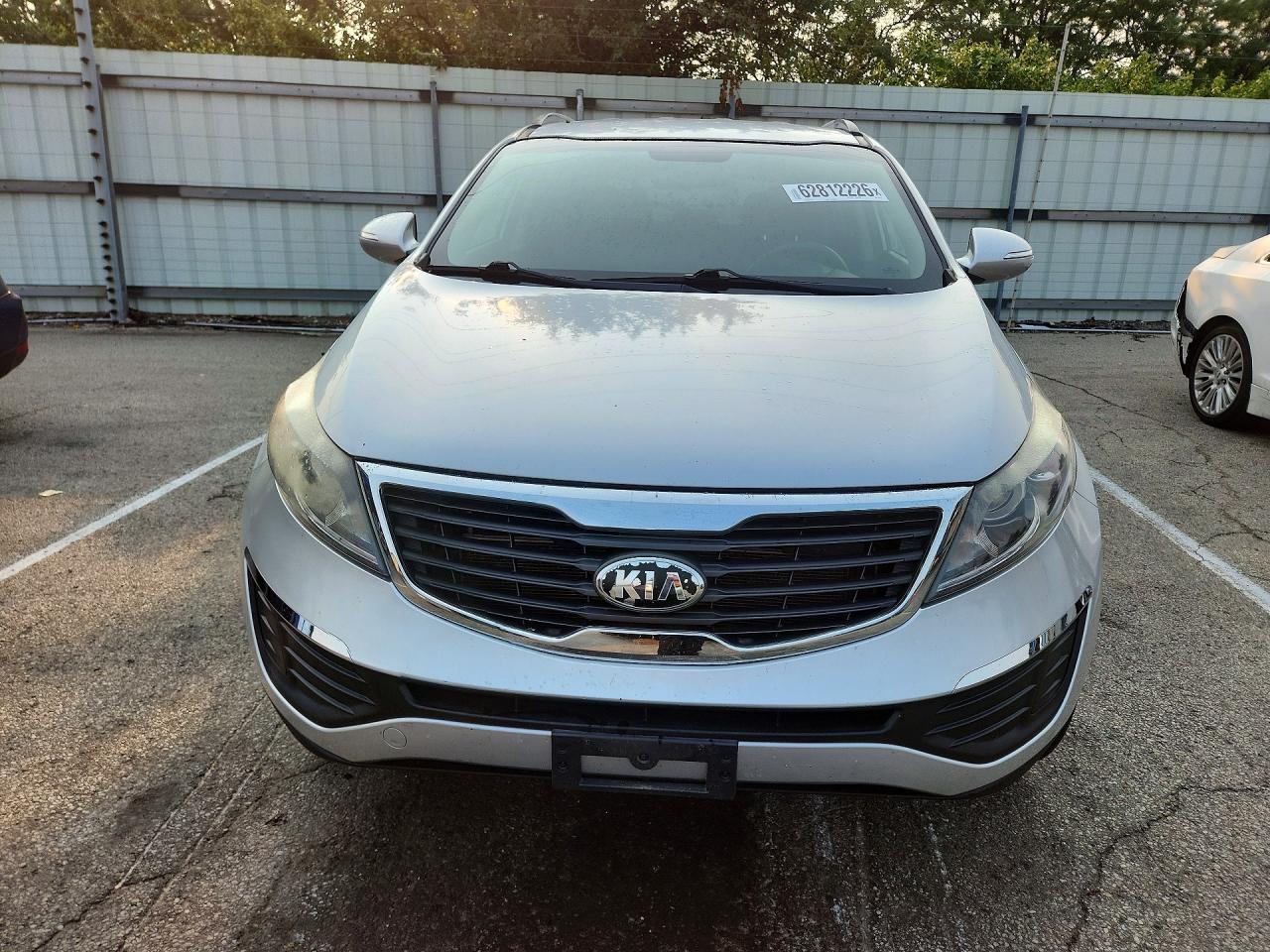 2013 Kia Sportage Lx Silver vin: KNDPBCA28D7523757