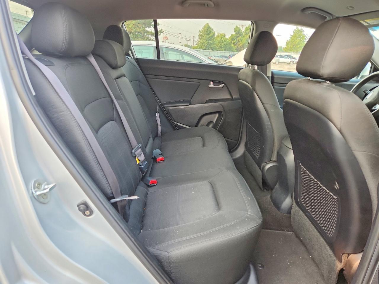 2013 Kia Sportage Lx Silver vin: KNDPBCA28D7523757