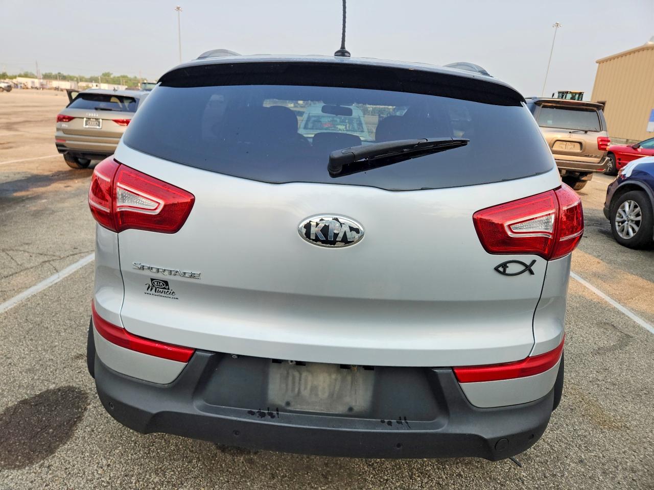 2013 Kia Sportage Lx Silver vin: KNDPBCA28D7523757
