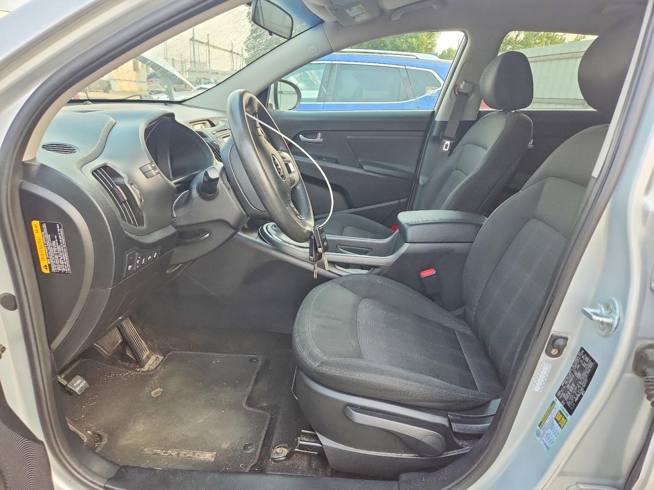 2013 Kia Sportage Lx Silver vin: KNDPBCA28D7523757