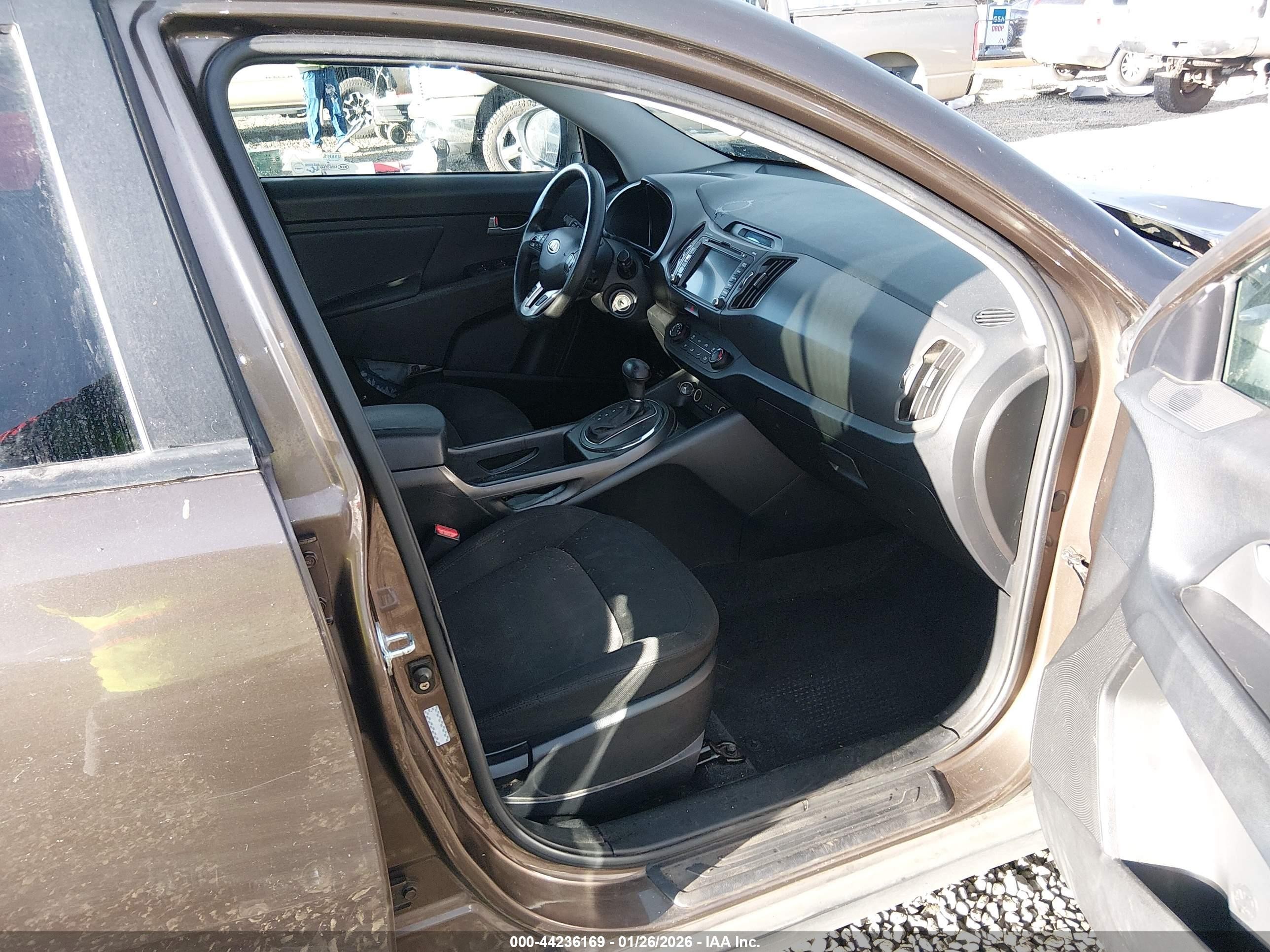 2011 Kia Sportage Lx Dark Brown vin: KNDPBCA29B7017819