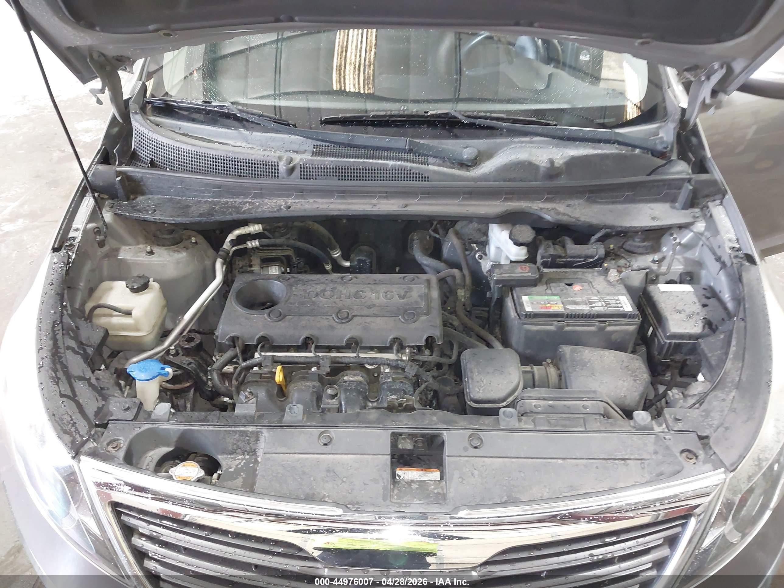 2011 Kia Sportage Lx Gray vin: KNDPBCA29B7049833