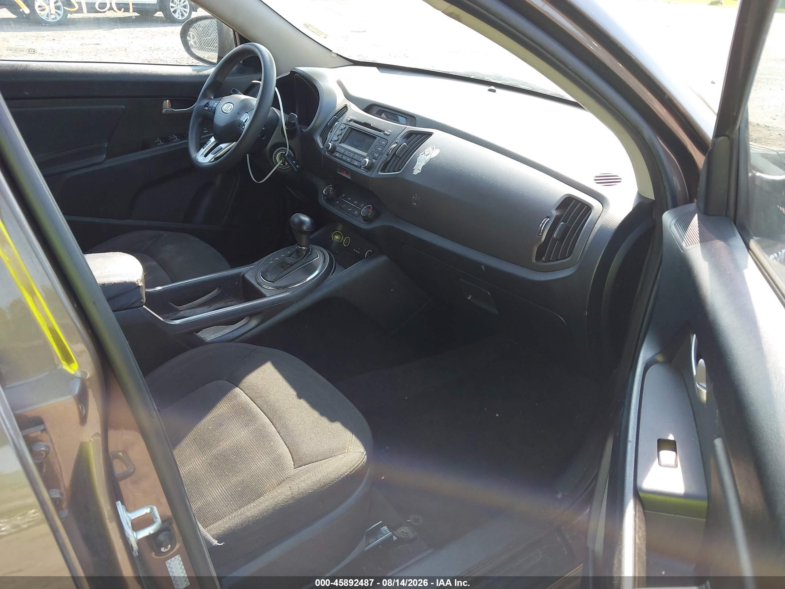 2011 Kia Sportage Lx Коричневый vin: KNDPBCA29B7075526
