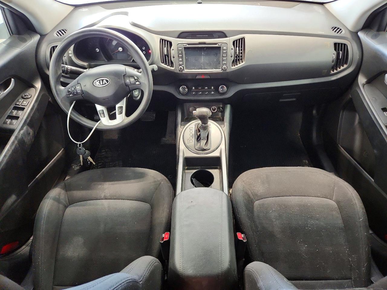 2011 Kia Sportage Lx White vin: KNDPBCA29B7083934