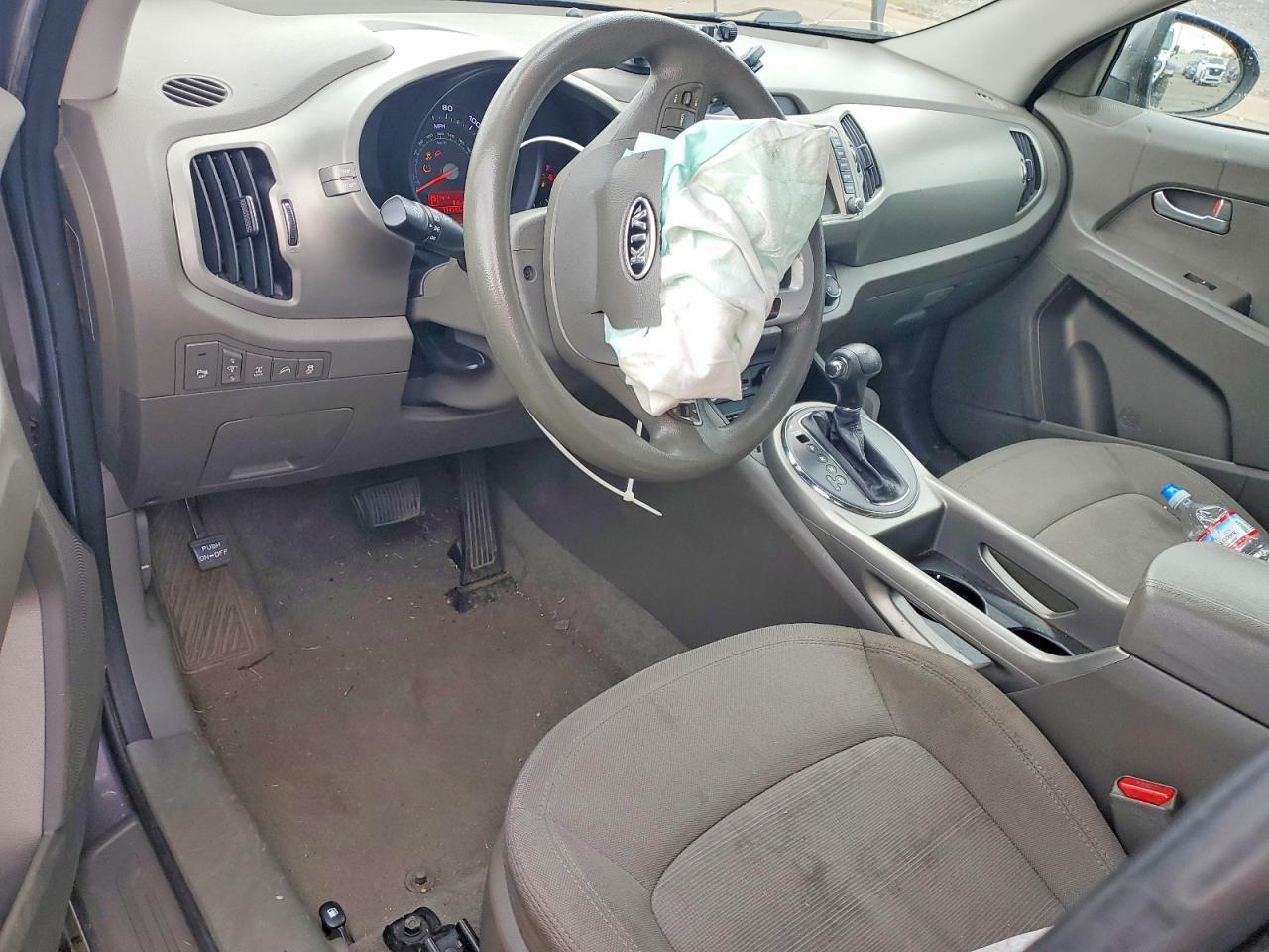 2011 Kia Sportage Lx Gray vin: KNDPBCA29B7091211