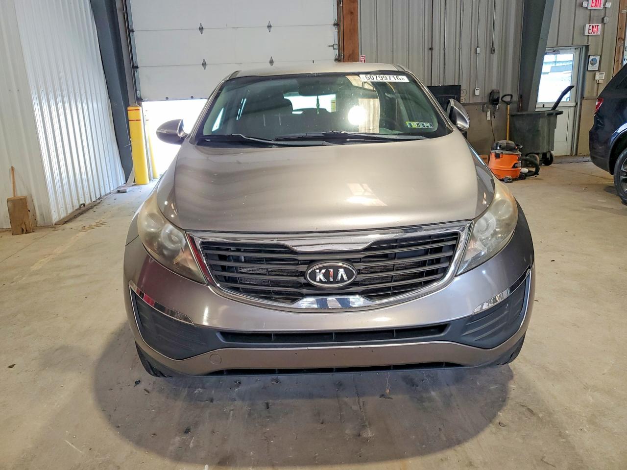 2011 Kia Sportage Lx Silver vin: KNDPBCA29B7102272