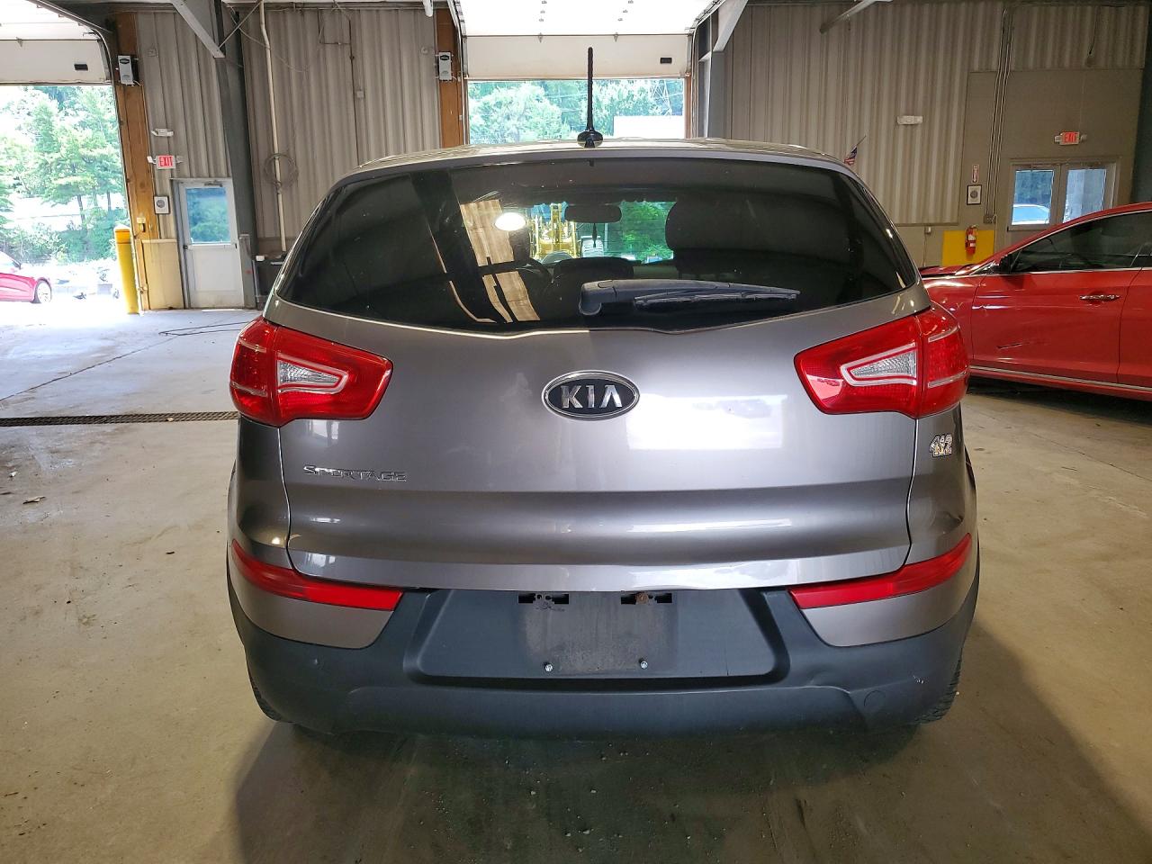 2011 Kia Sportage Lx Silver vin: KNDPBCA29B7102272
