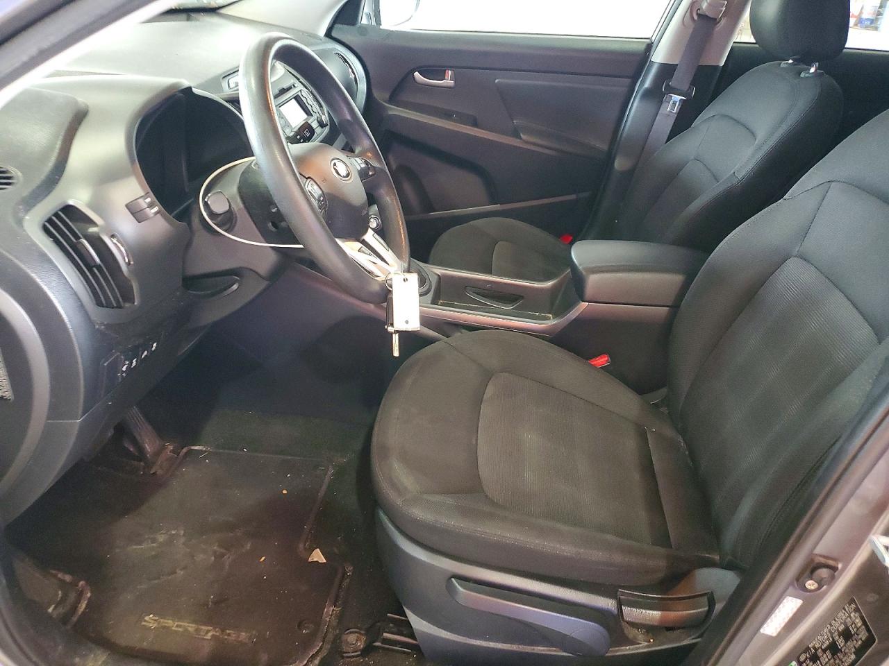 2013 Kia Sportage Lx Silver vin: KNDPBCA29D7405099