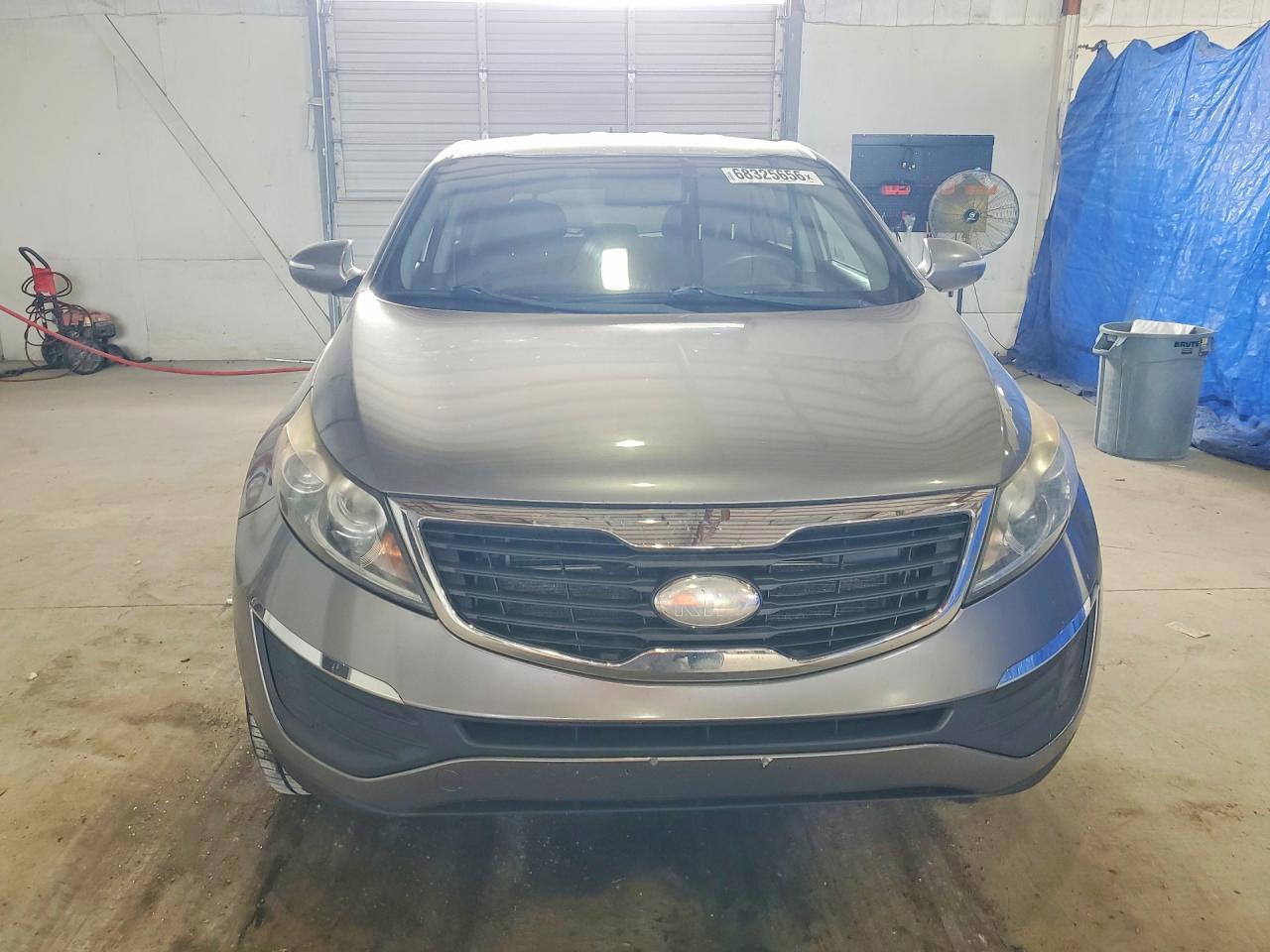 2013 Kia Sportage Lx Silver vin: KNDPBCA29D7405099