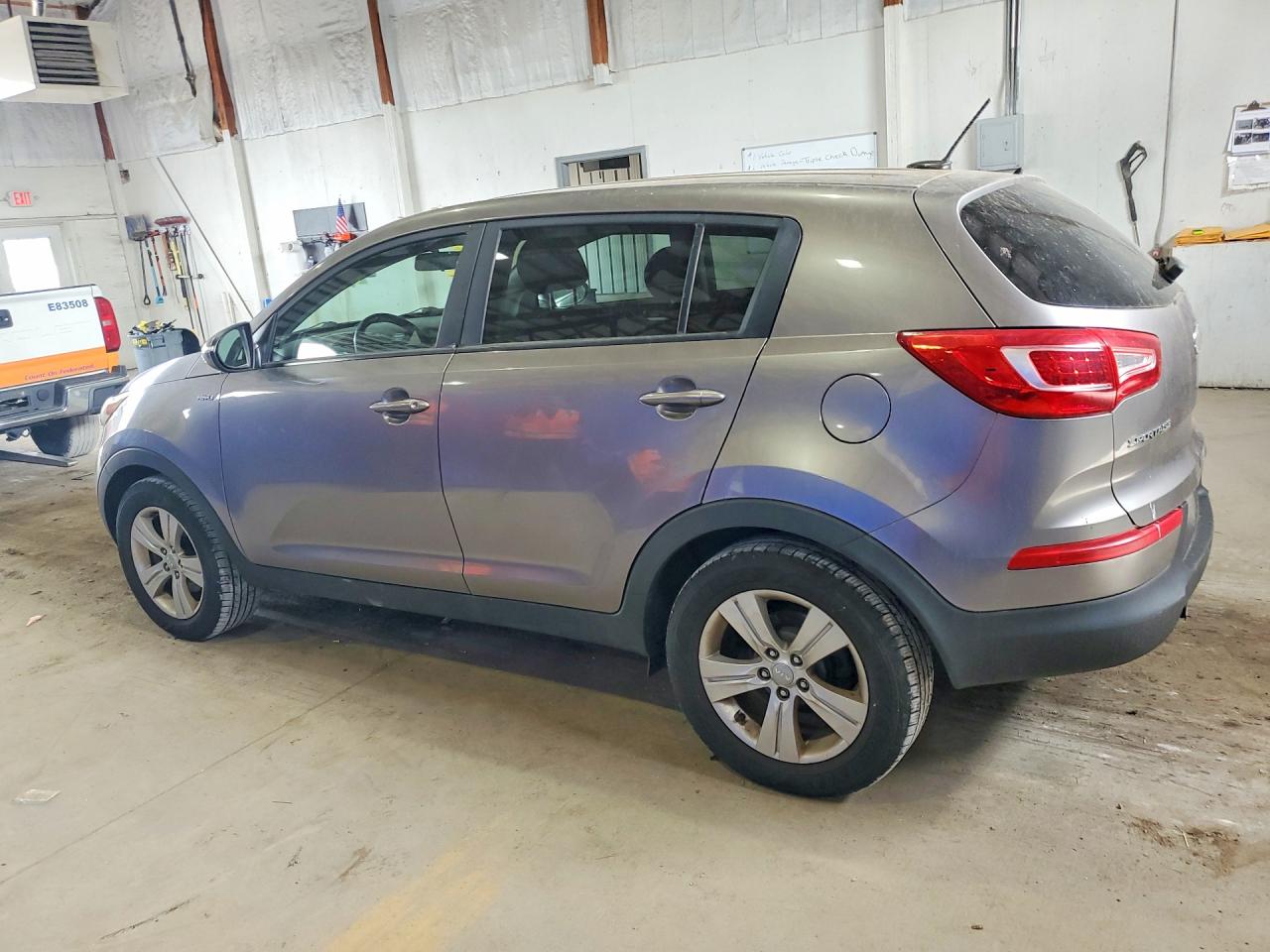 2013 Kia Sportage Lx Silver vin: KNDPBCA29D7405099