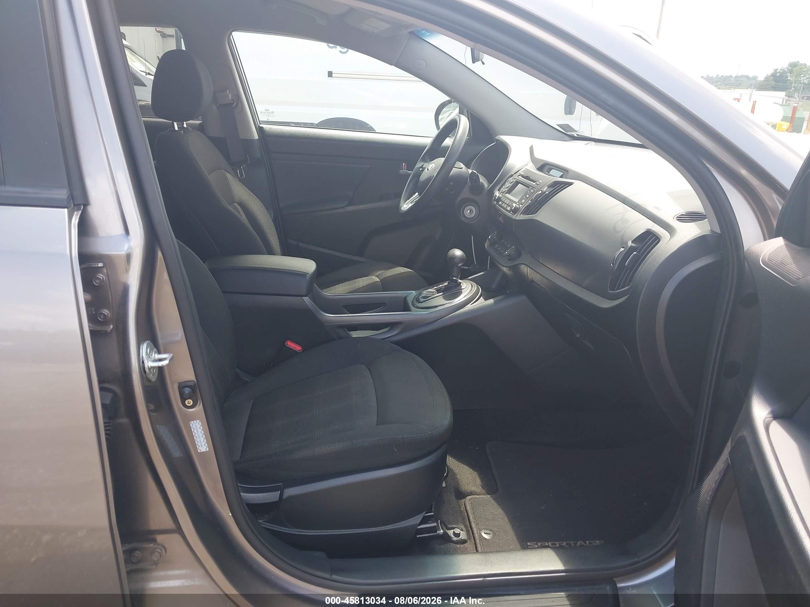 2013 Kia Sportage Lx Gray vin: KNDPBCA29D7493586