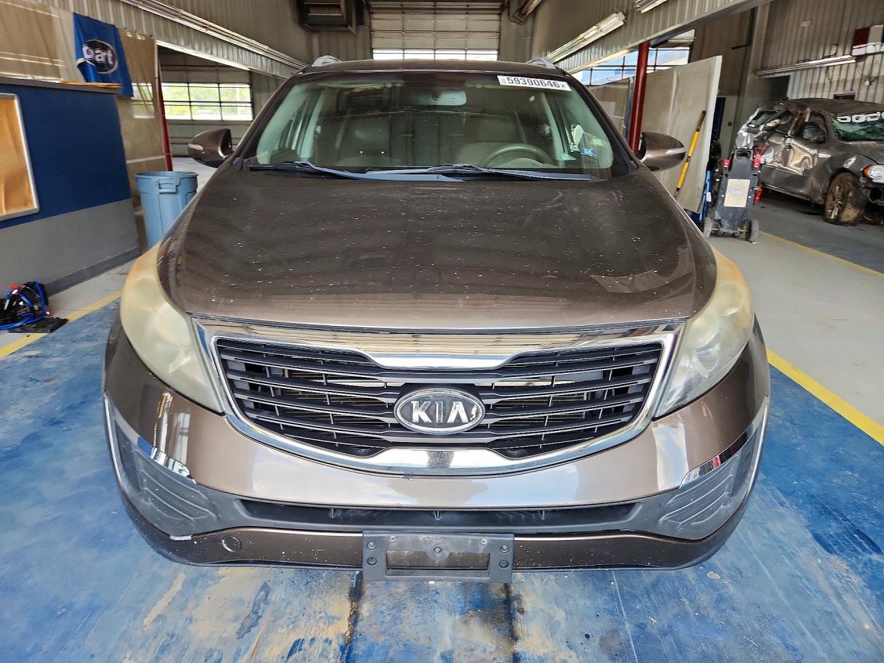 2011 Kia Sportage Lx Brown vin: KNDPBCA2XB7052773
