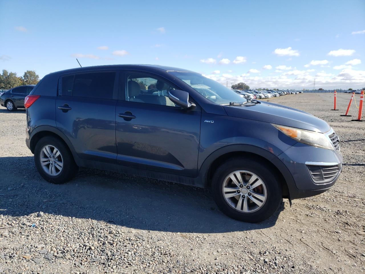 2011 Kia Sportage Lx Blue vin: KNDPBCA2XB7082808