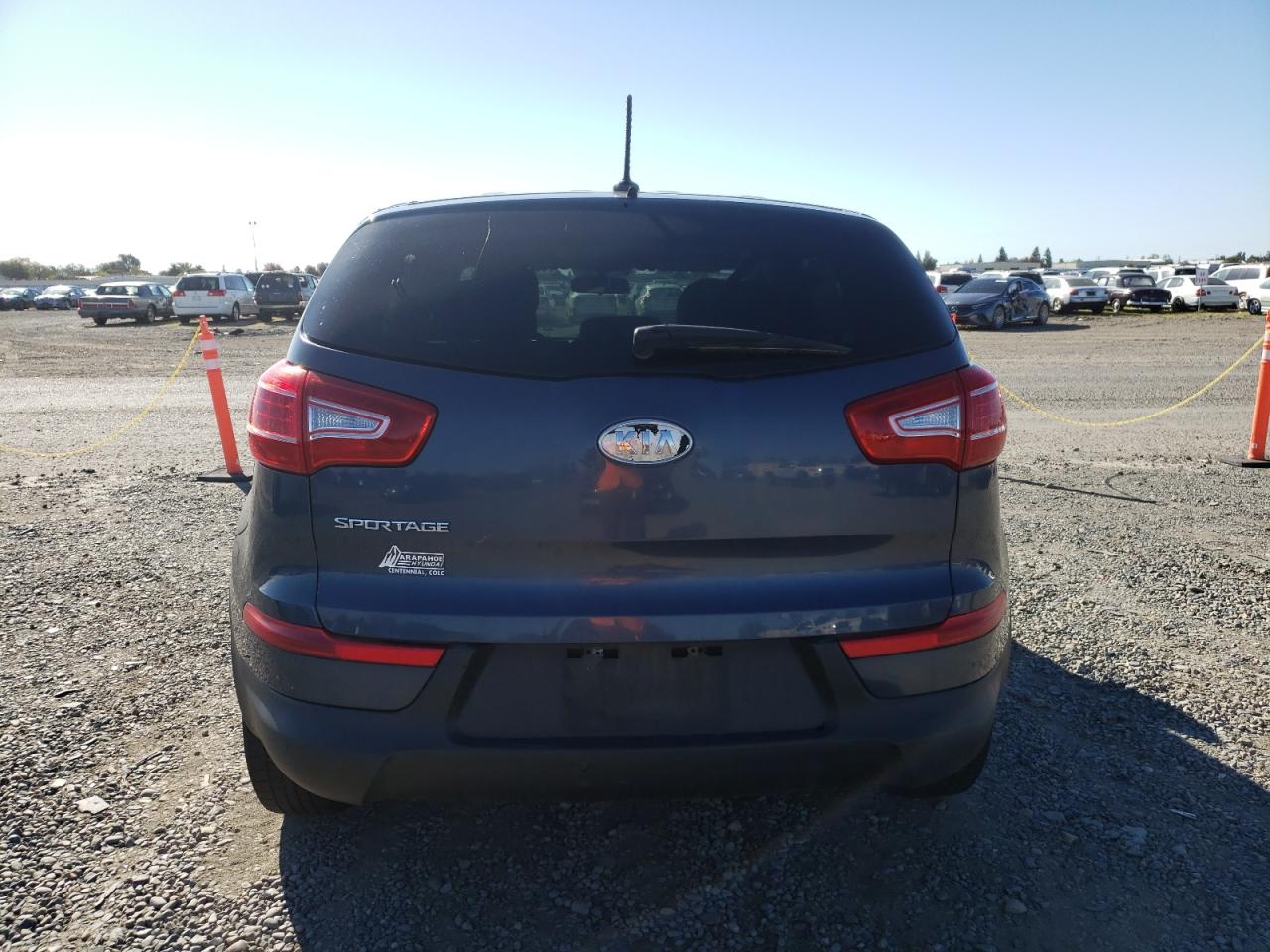 2011 Kia Sportage Lx Blue vin: KNDPBCA2XB7082808