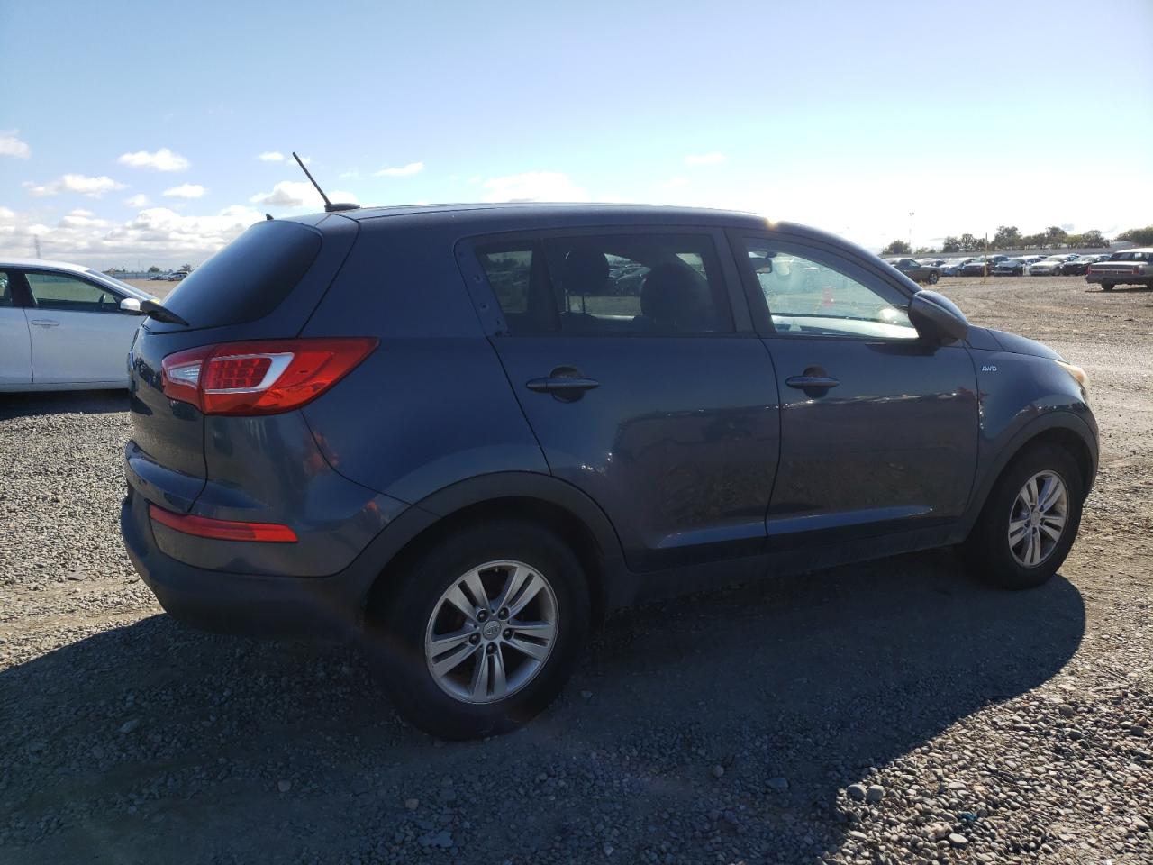 2011 Kia Sportage Lx Blue vin: KNDPBCA2XB7082808