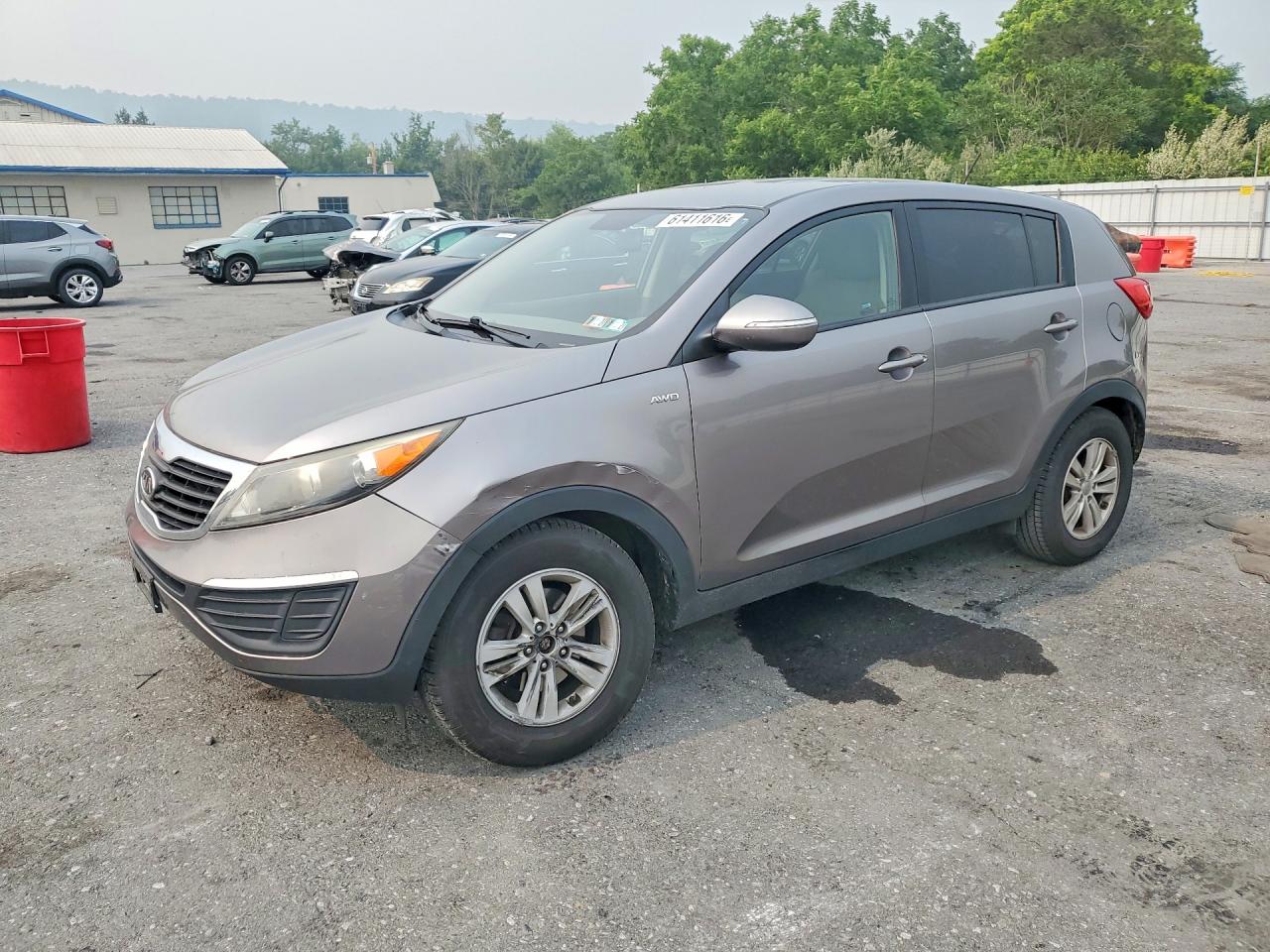 2011 Kia Sportage Lx Бежевый vin: KNDPBCA2XB7136155