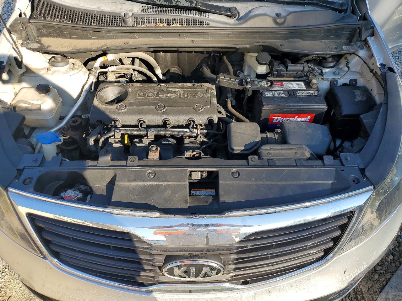 2012 Kia Sportage Lx Silver vin: KNDPBCA2XC7216332