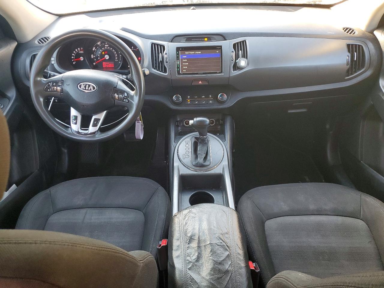 2012 Kia Sportage Lx Silver vin: KNDPBCA2XC7216332