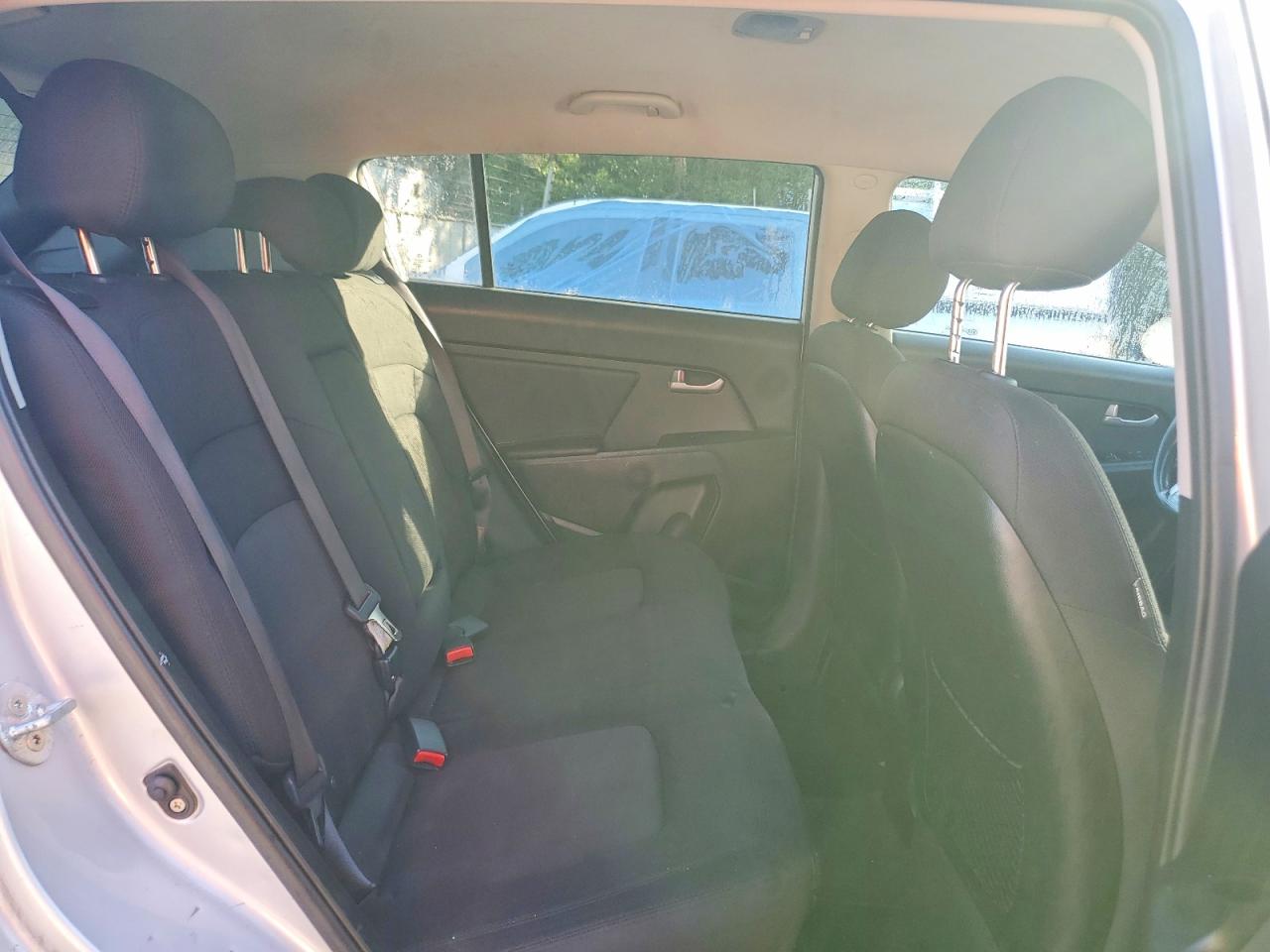 2012 Kia Sportage Lx Silver vin: KNDPBCA2XC7216332