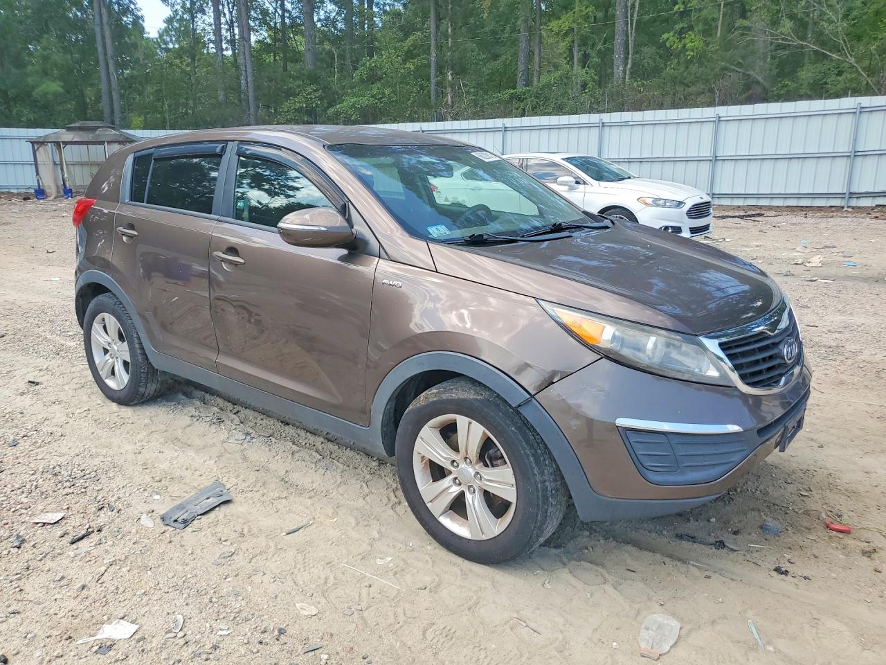 2012 Kia Sportage Lx Коричневый vin: KNDPBCA2XC7238539
