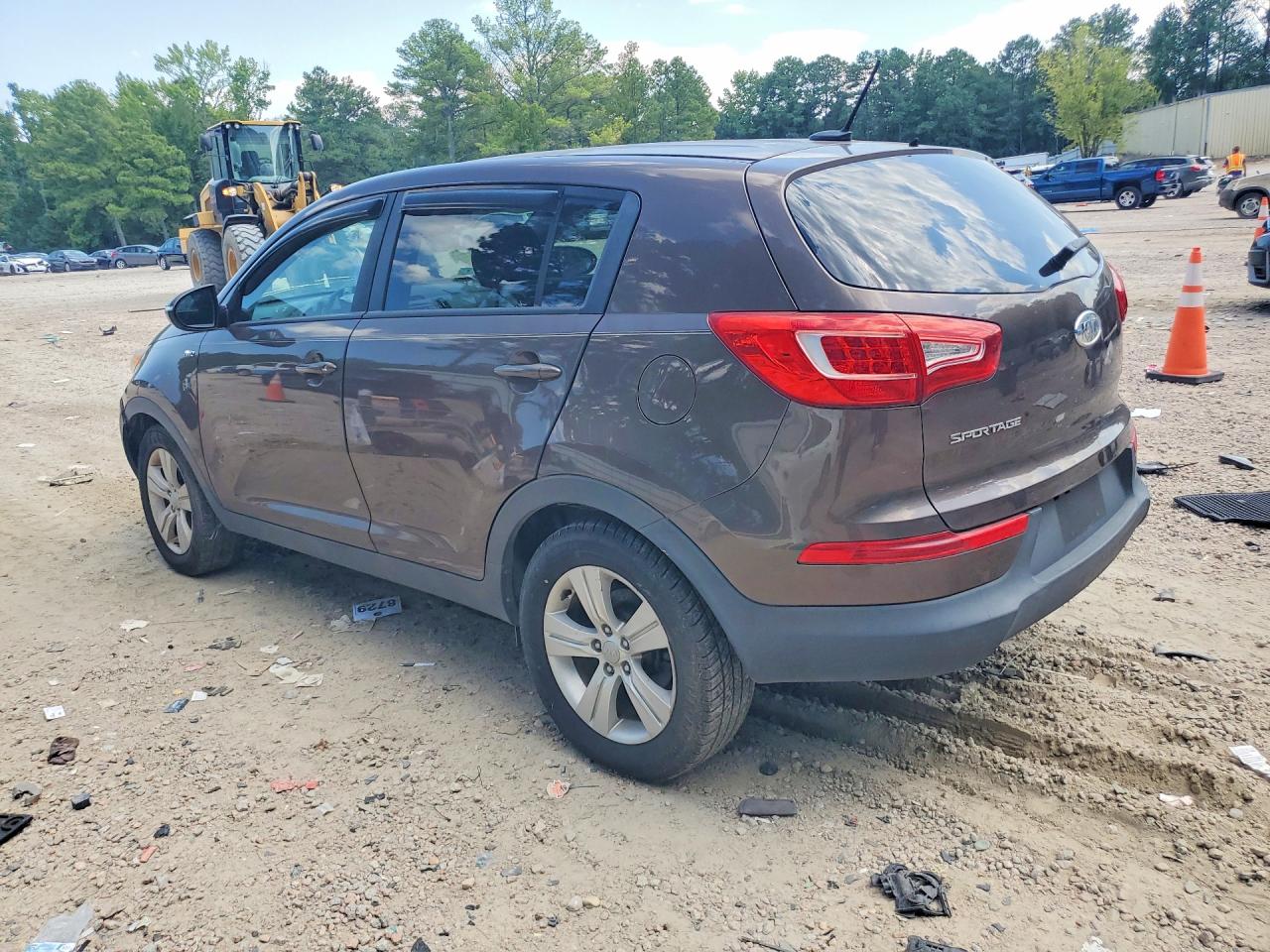 2012 Kia Sportage Lx Коричневый vin: KNDPBCA2XC7238539