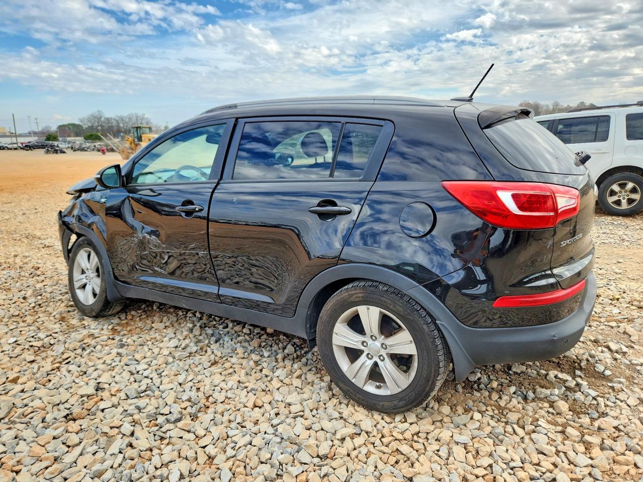 2013 Kia Sportage Lx Black vin: KNDPBCA2XD7476313
