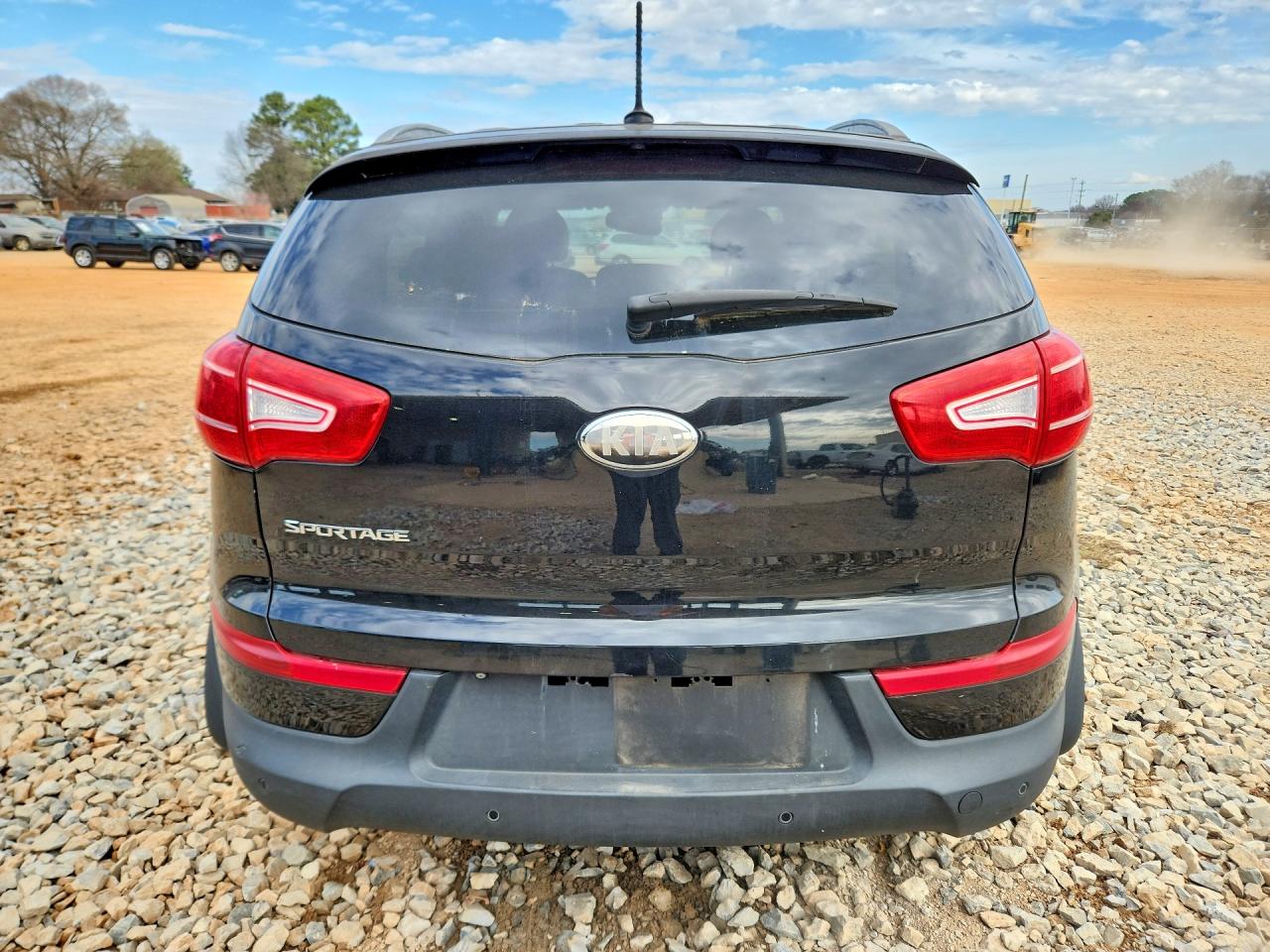 2013 Kia Sportage Lx Black vin: KNDPBCA2XD7476313