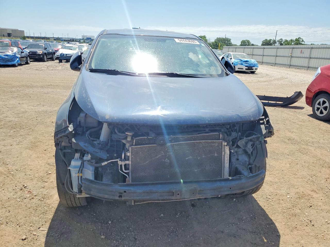 2014 Kia Sportage Lx Gray vin: KNDPBCAC0E7586054