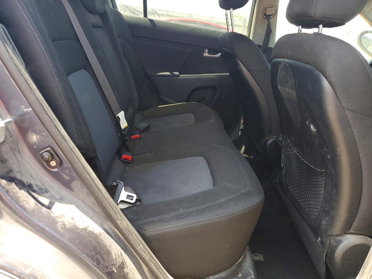 2014 Kia Sportage Lx Gray vin: KNDPBCAC0E7586054