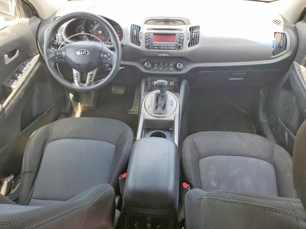 2014 Kia Sportage Lx Gray vin: KNDPBCAC0E7586054