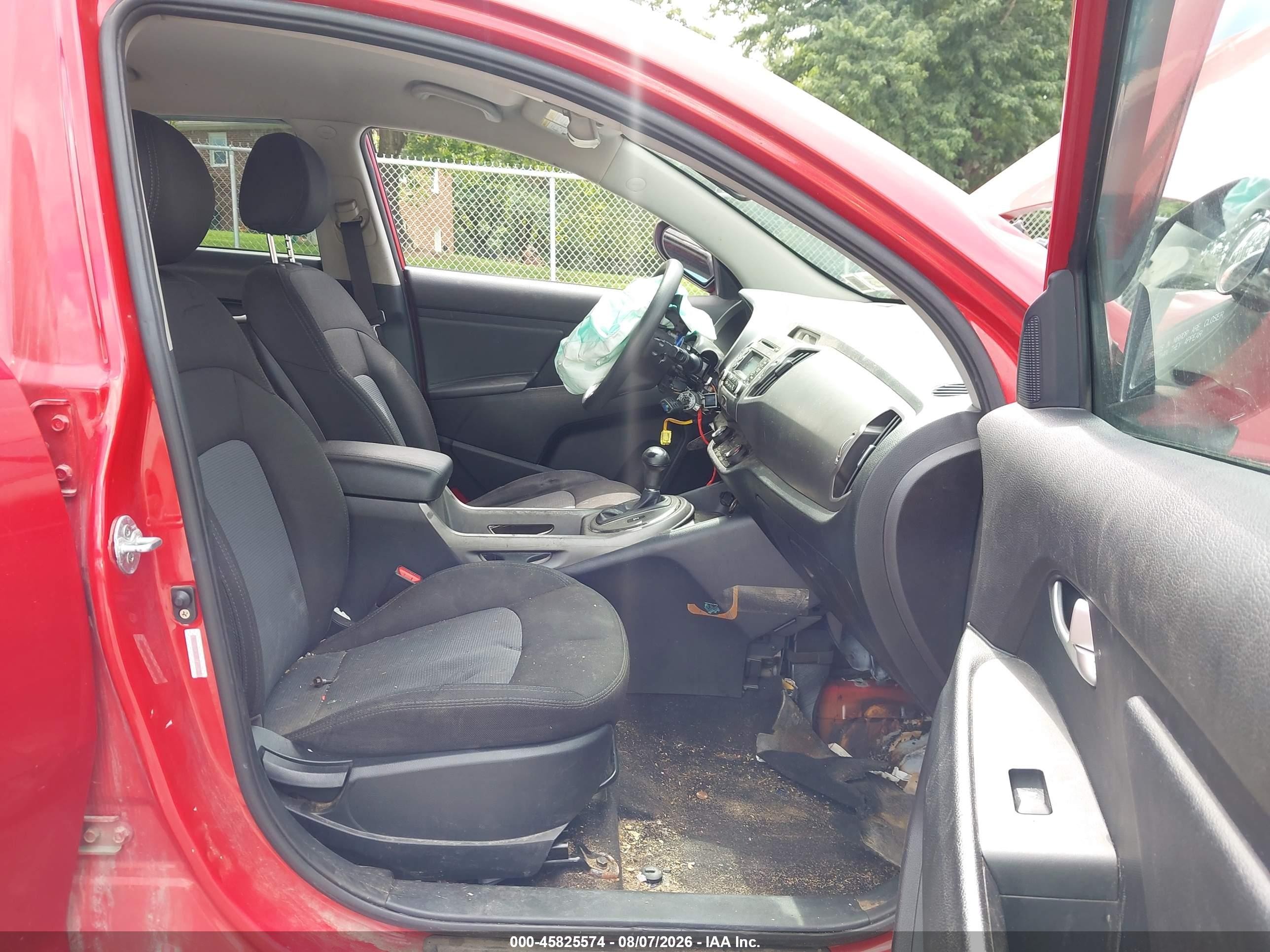 2015 Kia Sportage Lx Красный vin: KNDPBCAC0F7699133