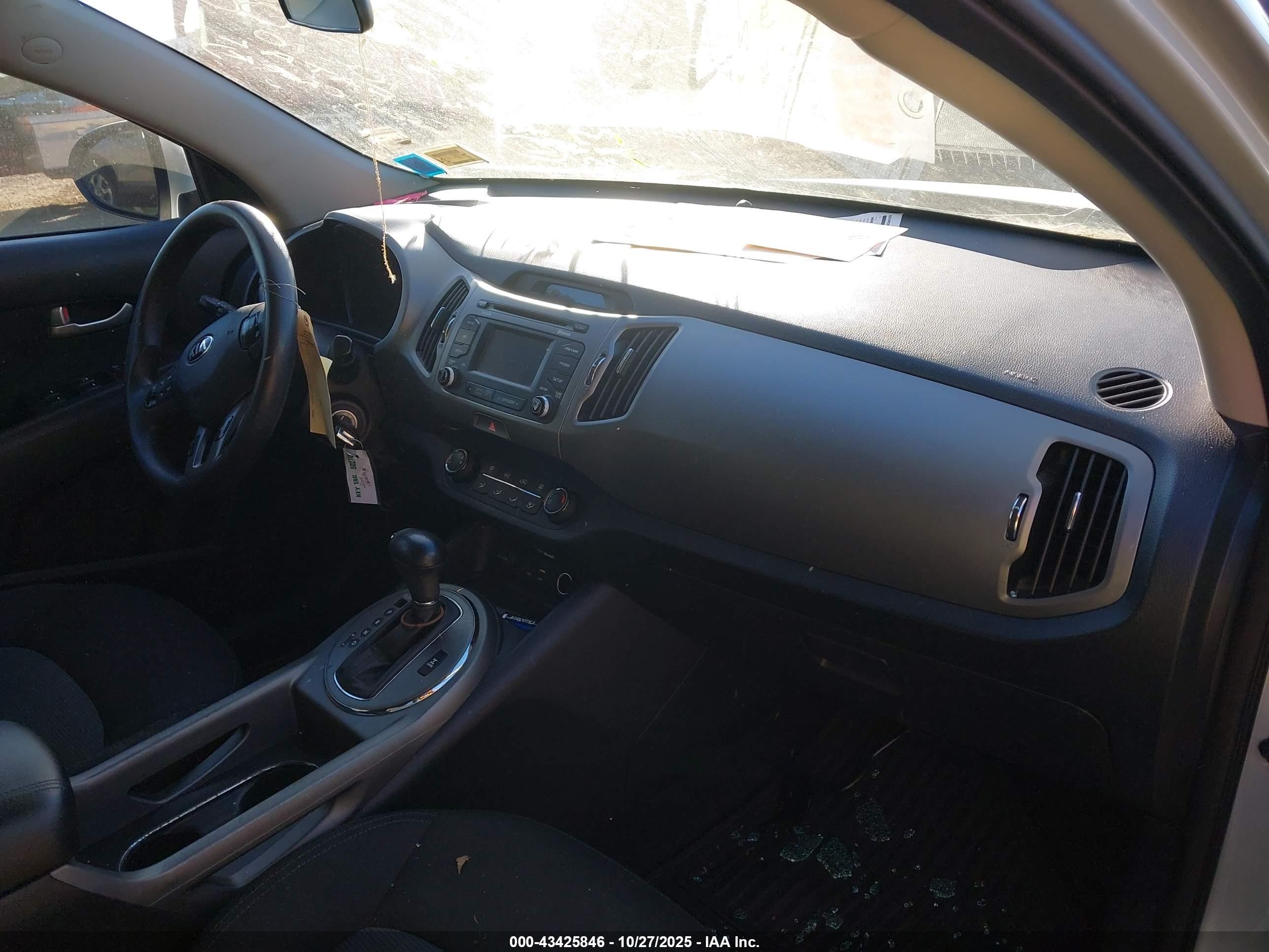 2015 Kia Sportage Lx Silver vin: KNDPBCAC0F7726492