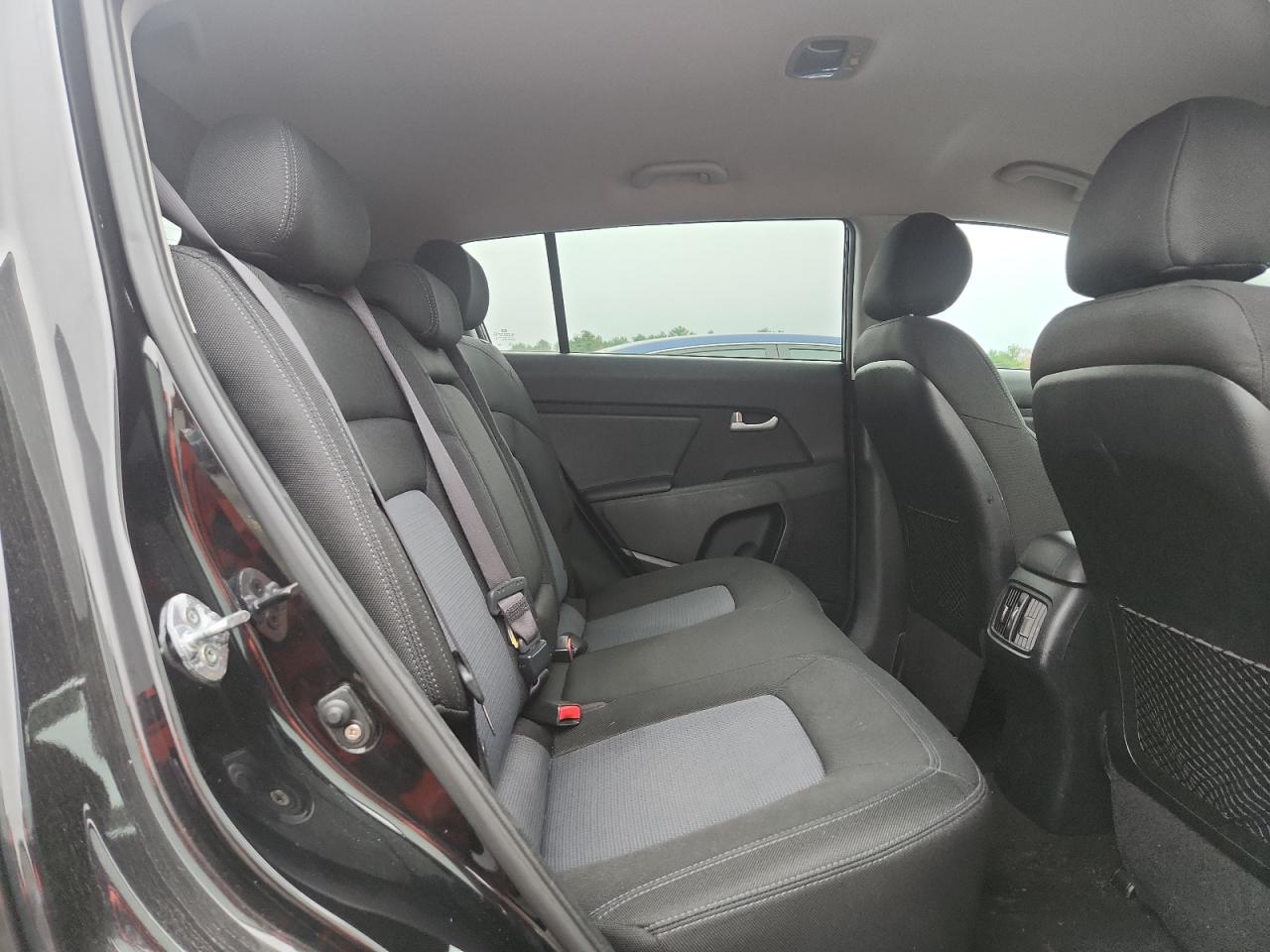 2015 Kia Sportage Lx Black vin: KNDPBCAC0F7772100