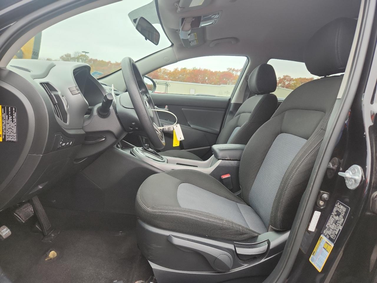2015 Kia Sportage Lx Black vin: KNDPBCAC0F7772100