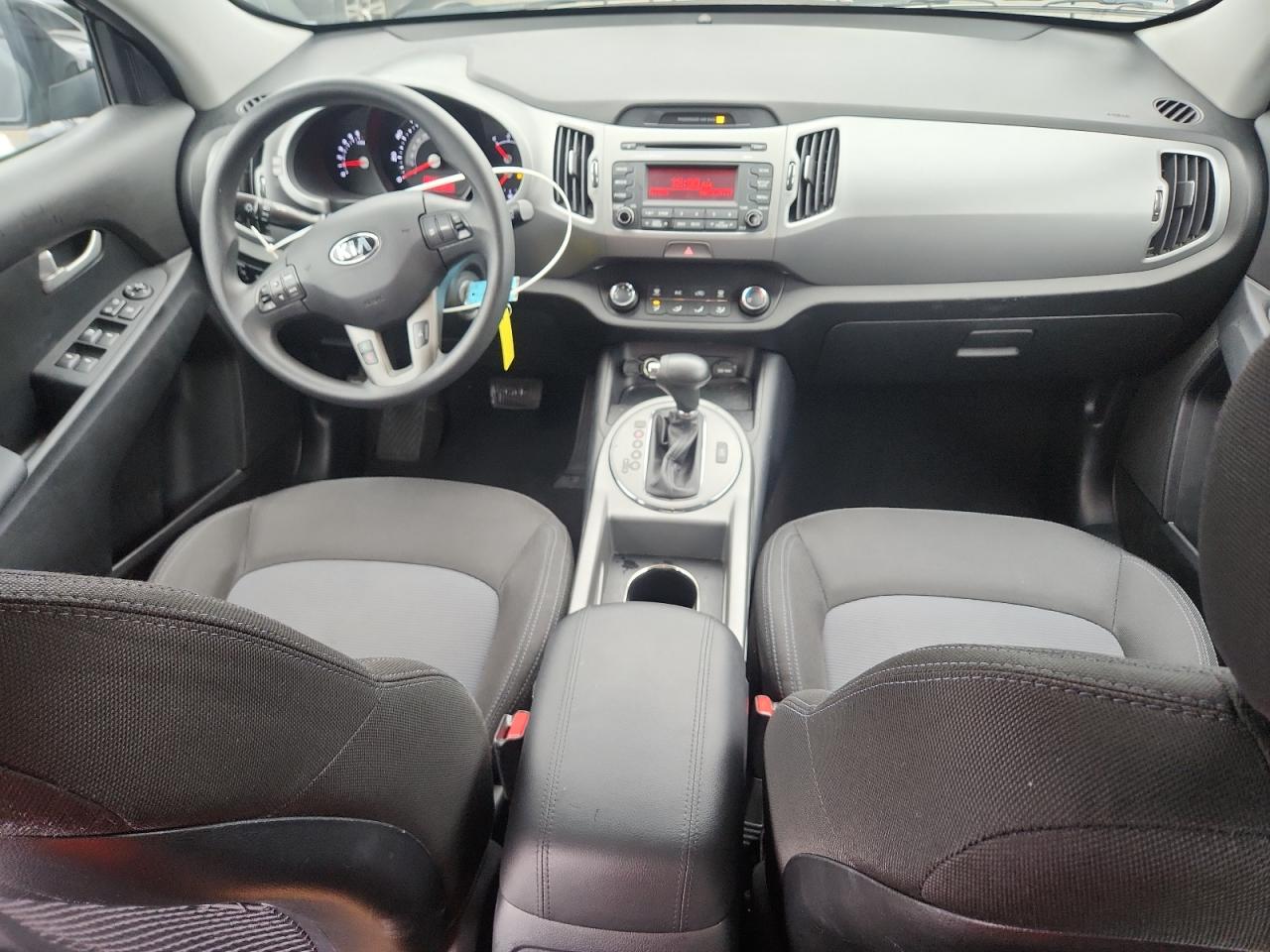2015 Kia Sportage Lx Black vin: KNDPBCAC0F7772100