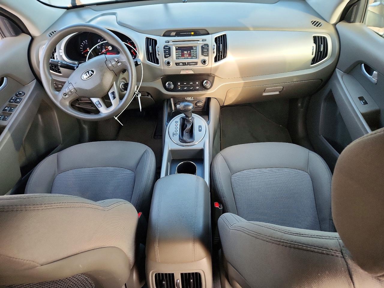 2014 Kia Sportage Lx Gray vin: KNDPBCAC1E7547764