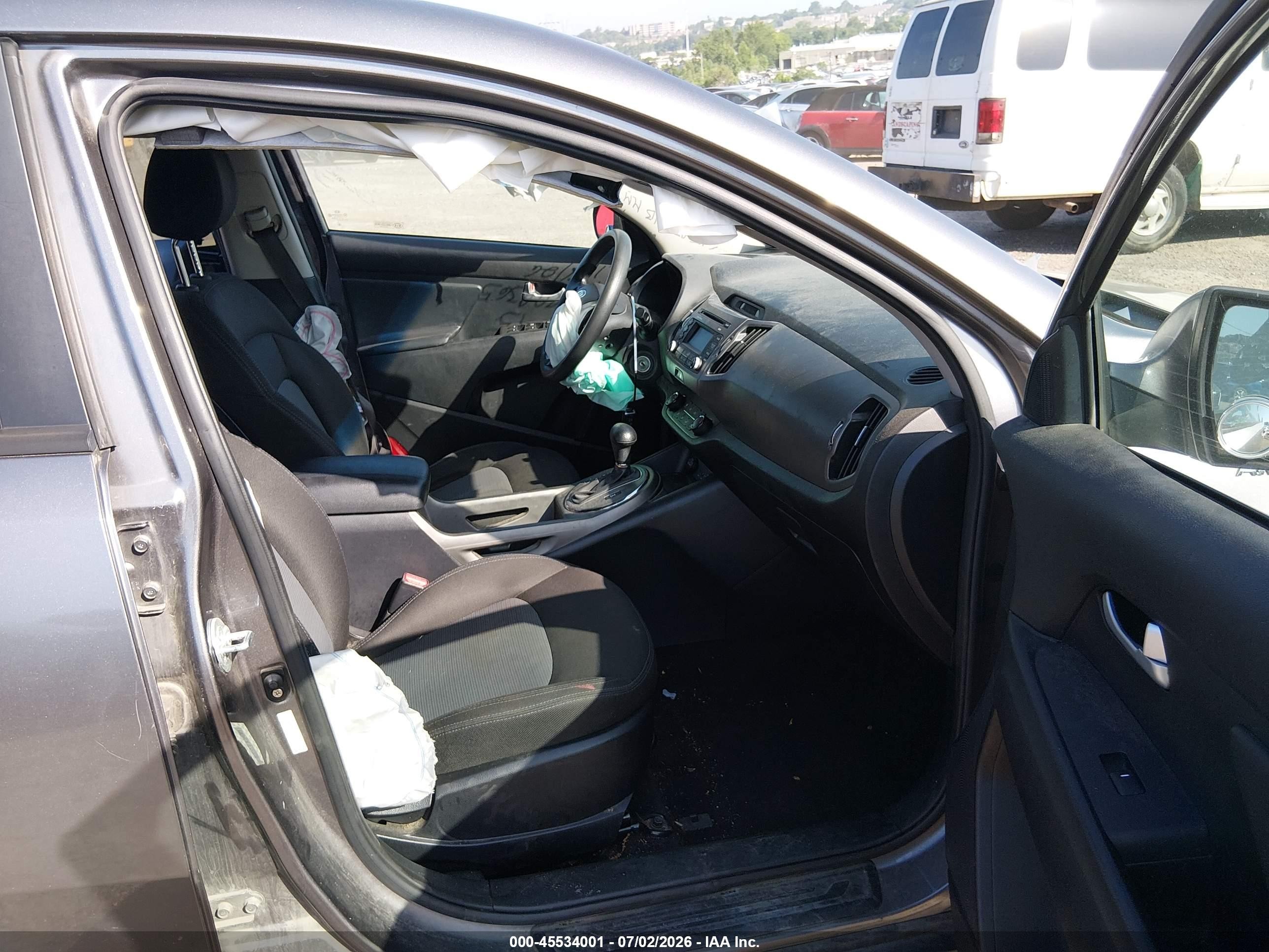 2014 Kia Sportage Lx Brown vin: KNDPBCAC1E7601628